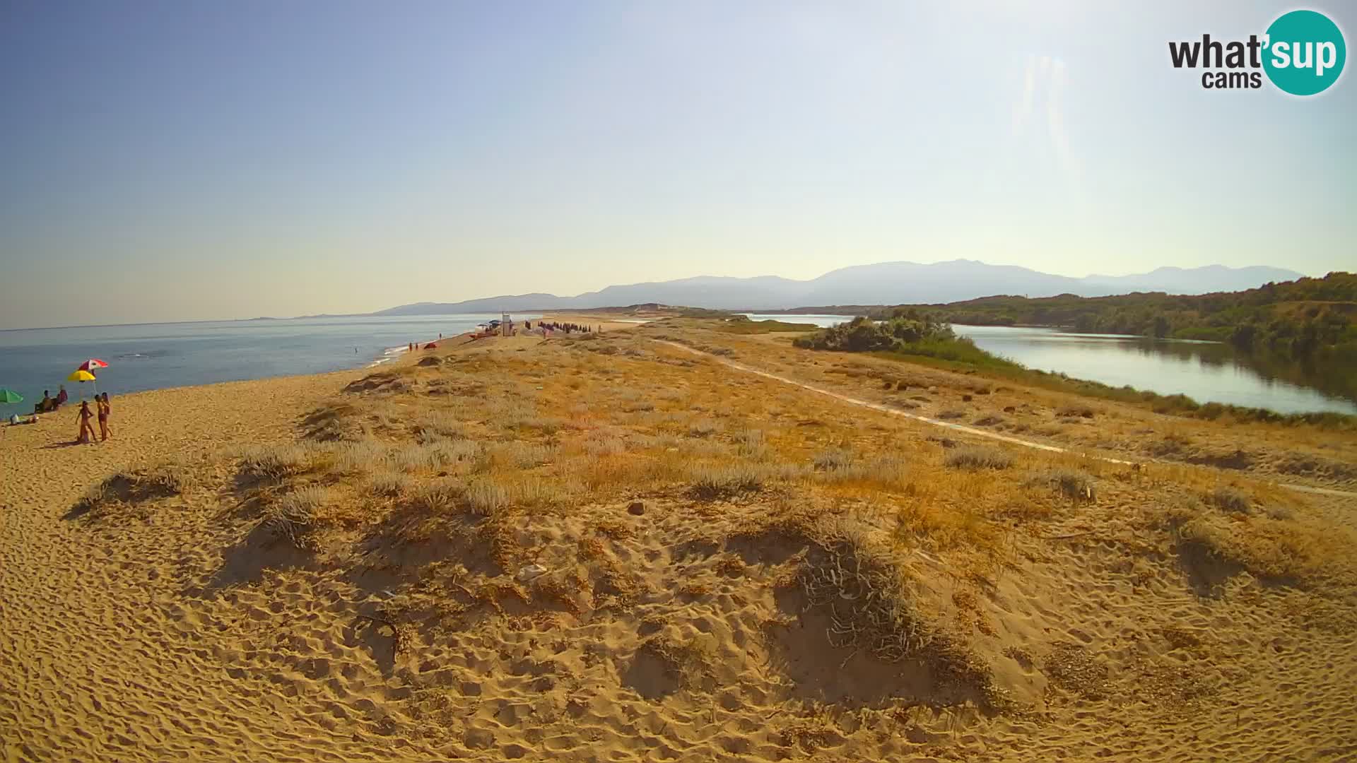 Valledoria Live-Webcam – Strand San Pietro – Sardinien – Italien