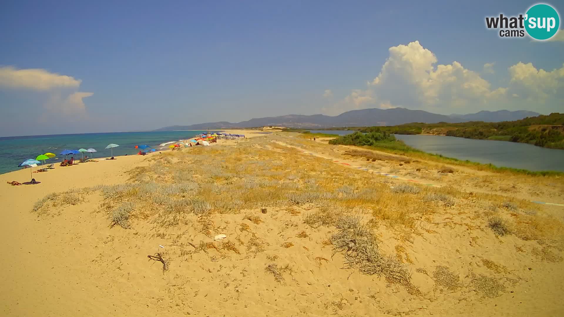Valledoria Live webcam – San Pietro beach – Sardinia – Italy