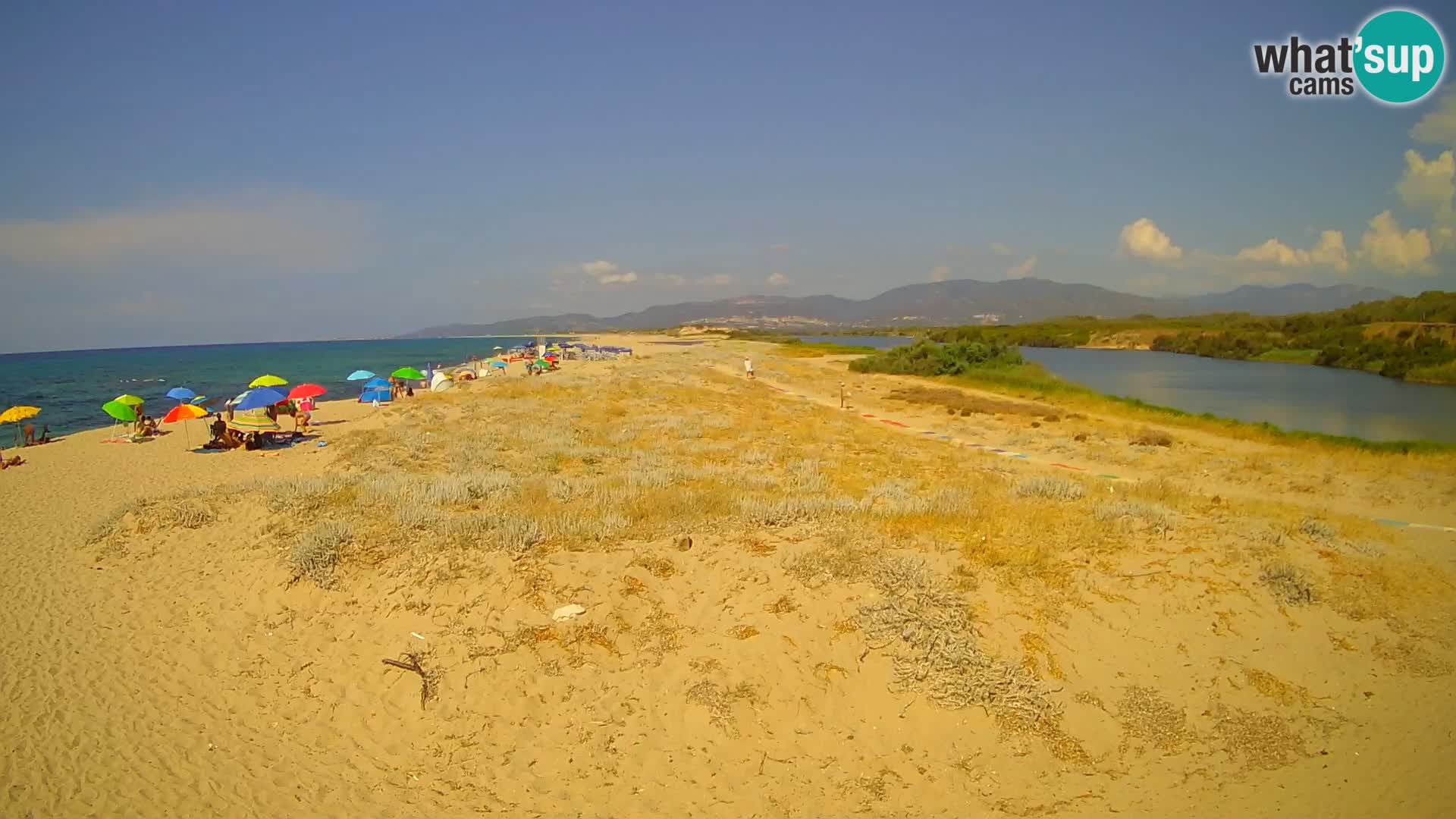Valledoria Live webcam – San Pietro beach – Sardinia – Italy