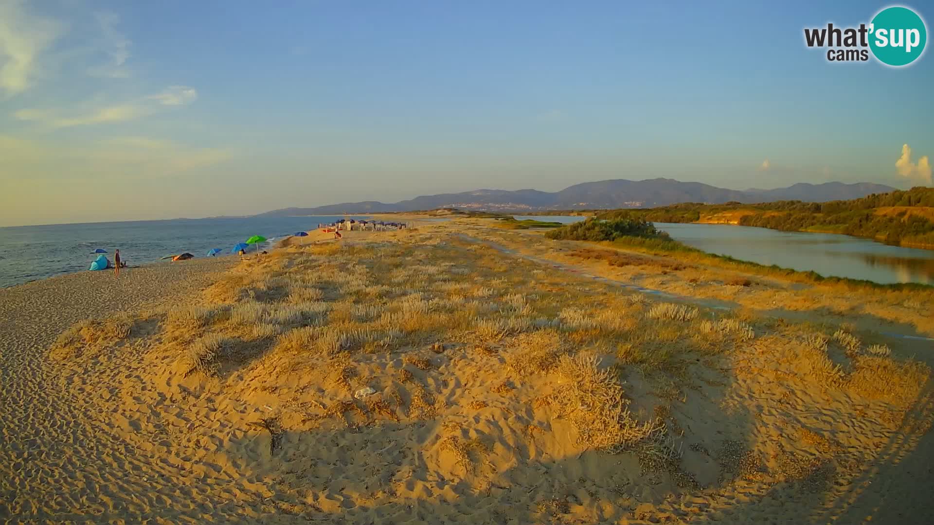 Valledoria Live-Webcam – Strand San Pietro – Sardinien – Italien
