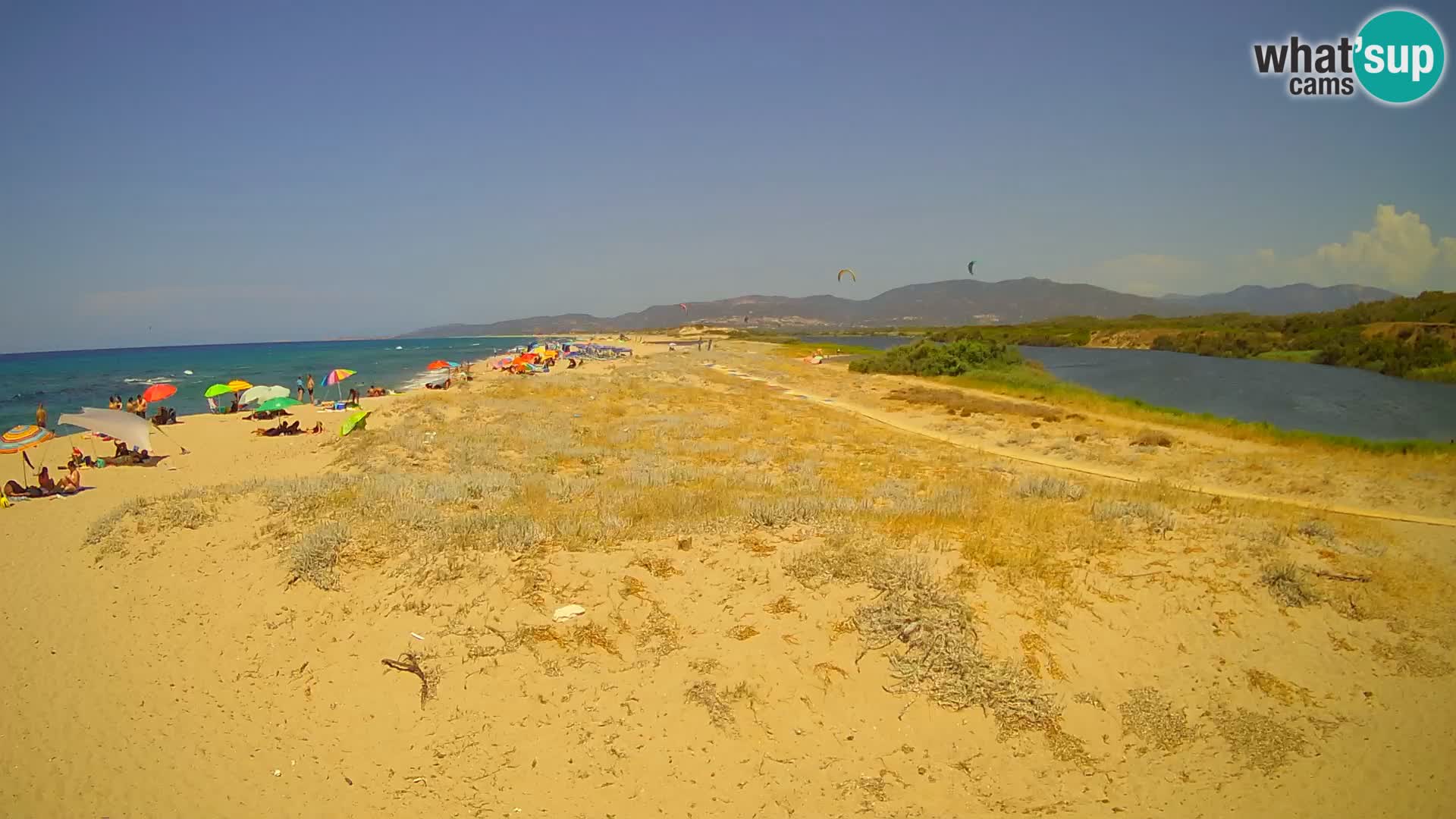 Valledoria Live-Webcam – Strand San Pietro – Sardinien – Italien