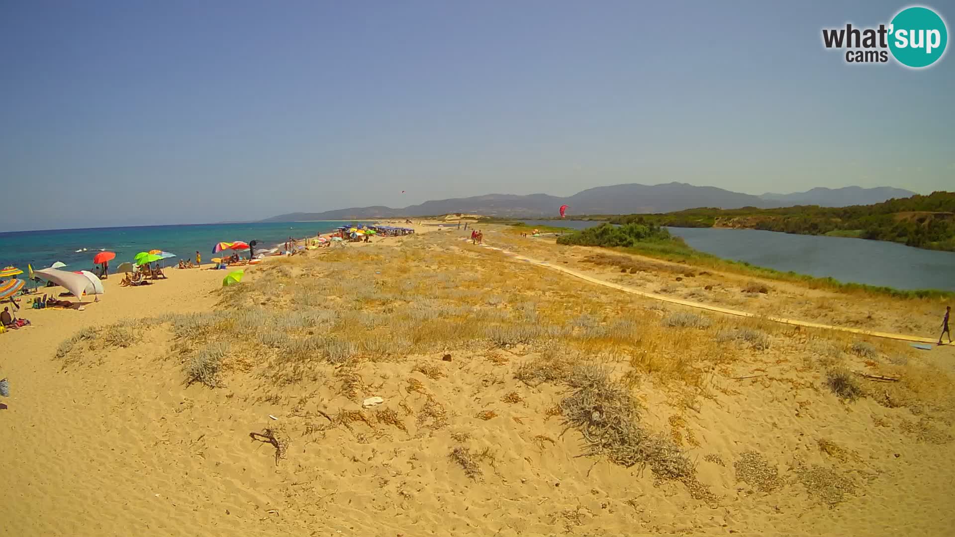 Valledoria Live webcam – San Pietro beach – Sardinia – Italy