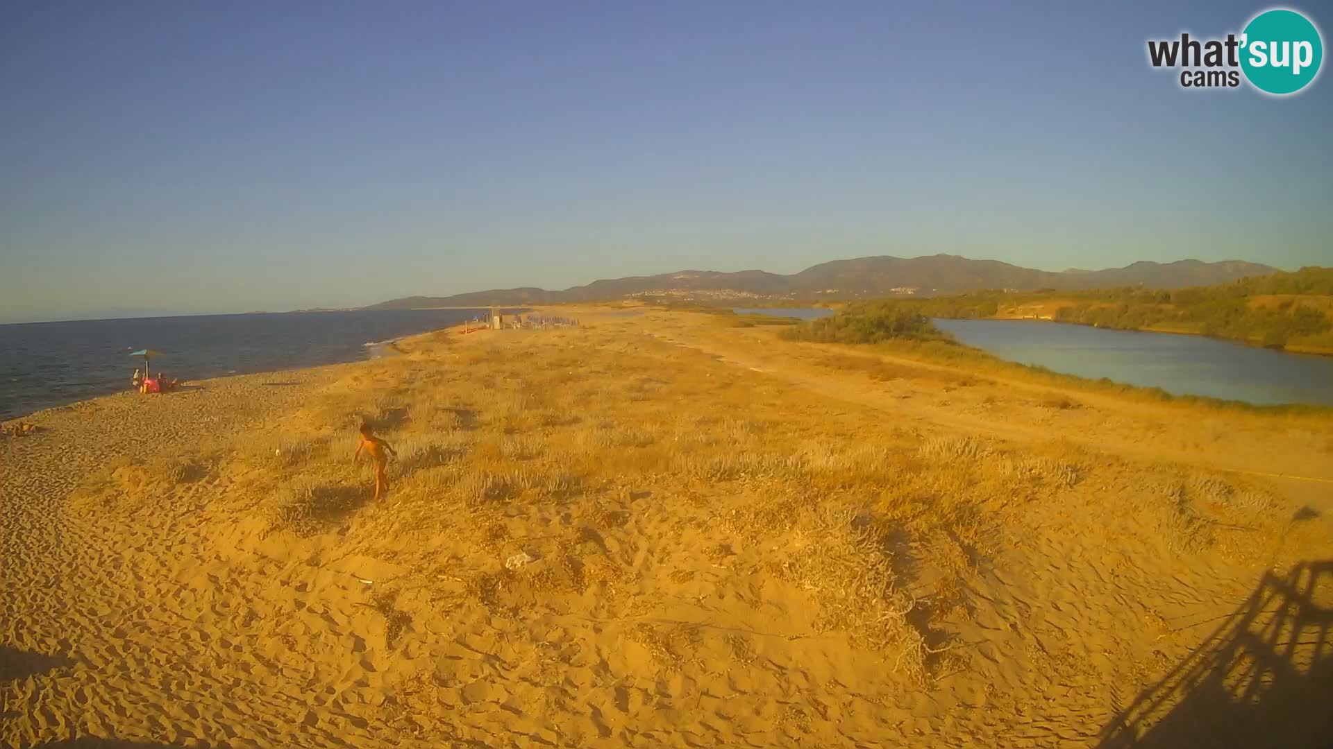 Spletna kamera Valledoria v živo – plaža San Pietro – Sardinija – Italija