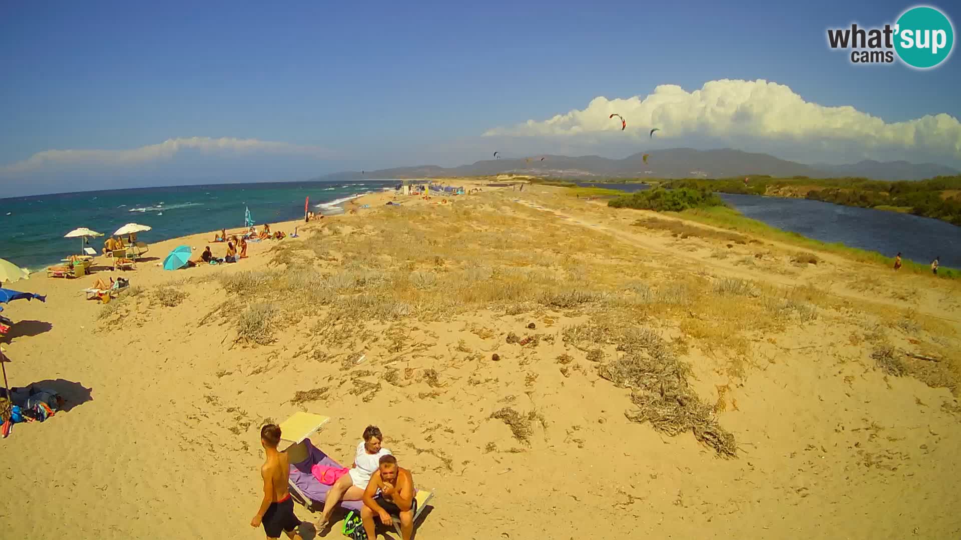 Valledoria Live-Webcam – Strand San Pietro – Sardinien – Italien