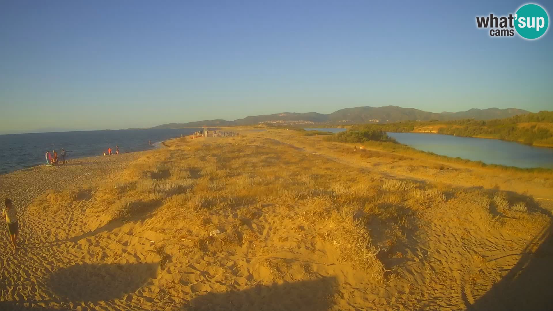 Valledoria Live webcam – San Pietro beach – Sardinia – Italy