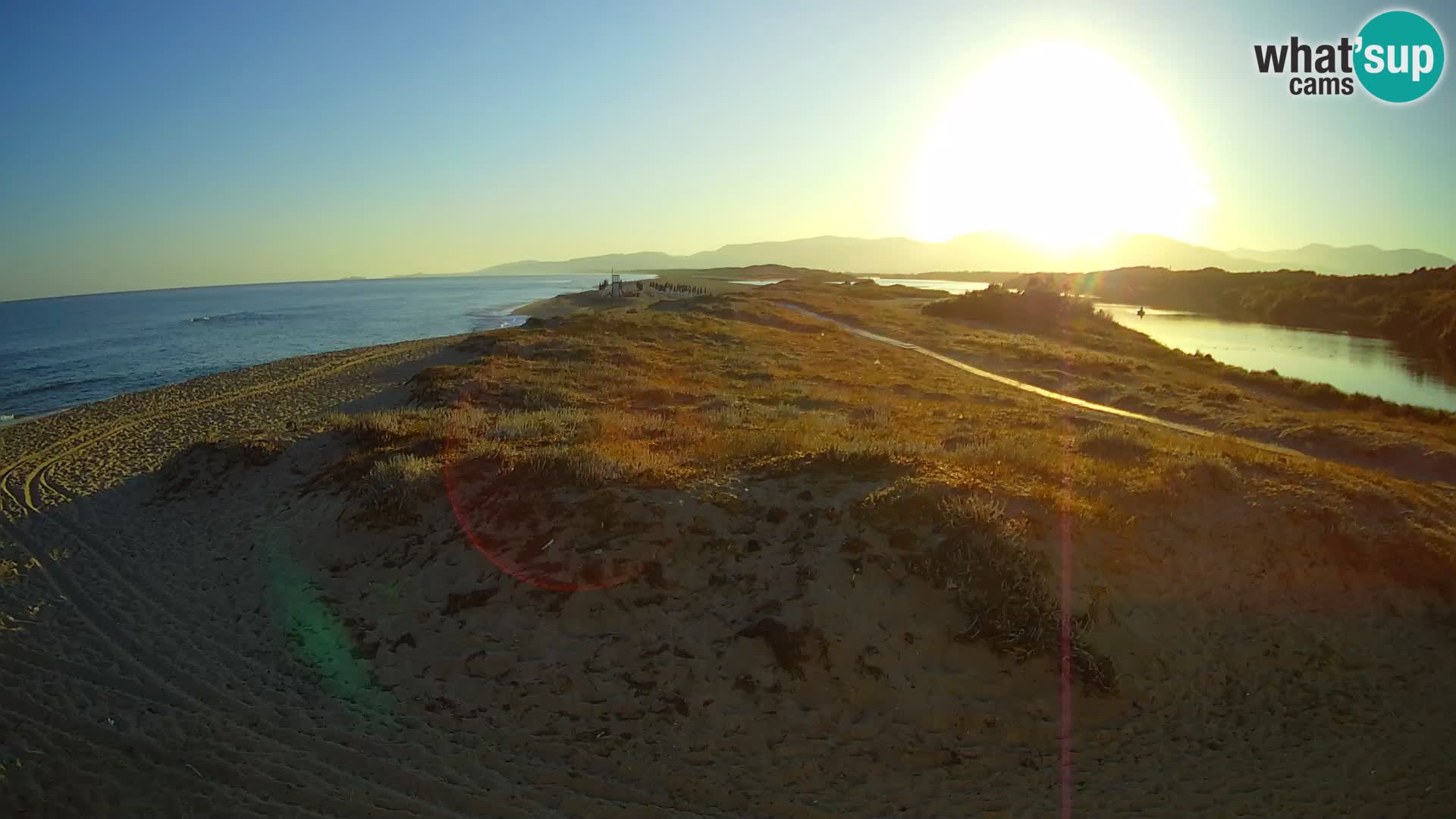 Valledoria Live webcam – San Pietro beach – Sardinia – Italy