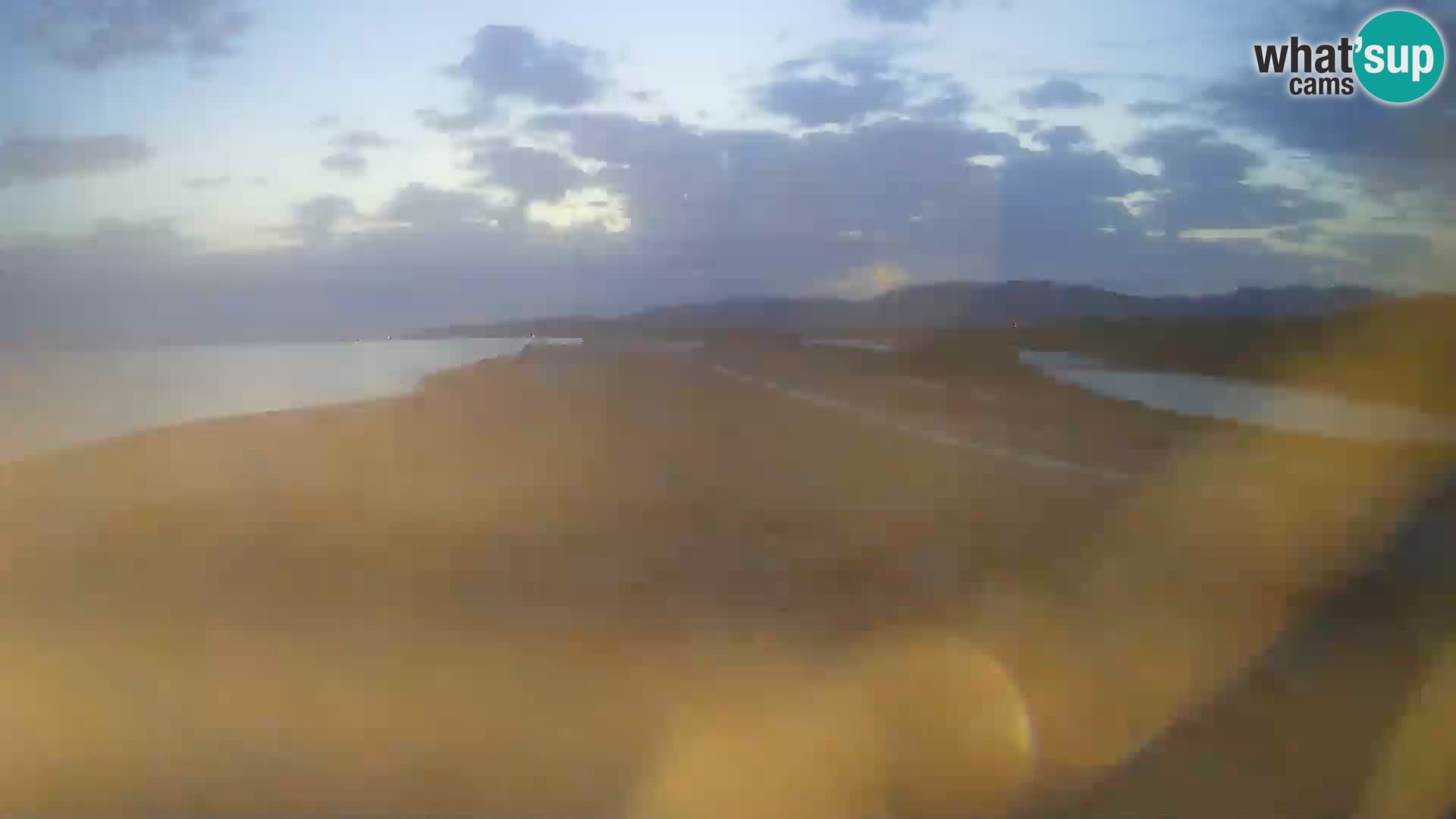 Webcam Valledoria Live – Plage de San Pietro – Sardaigne – Italie