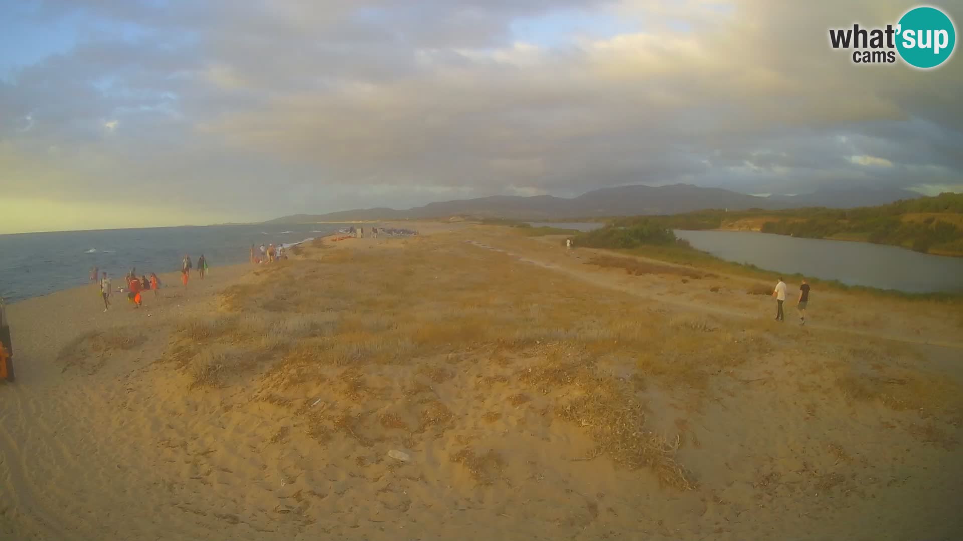Spletna kamera Valledoria v živo – plaža San Pietro – Sardinija – Italija