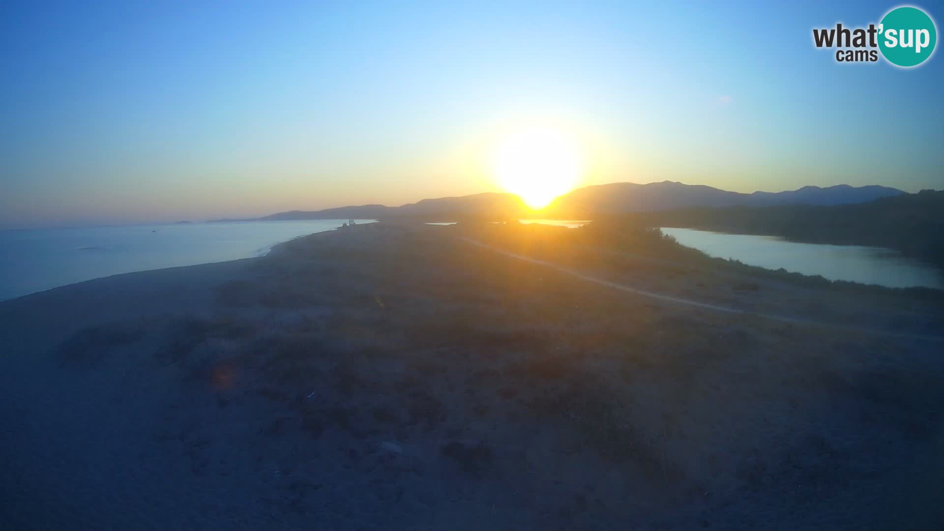Valledoria Live-Webcam – Strand San Pietro – Sardinien – Italien