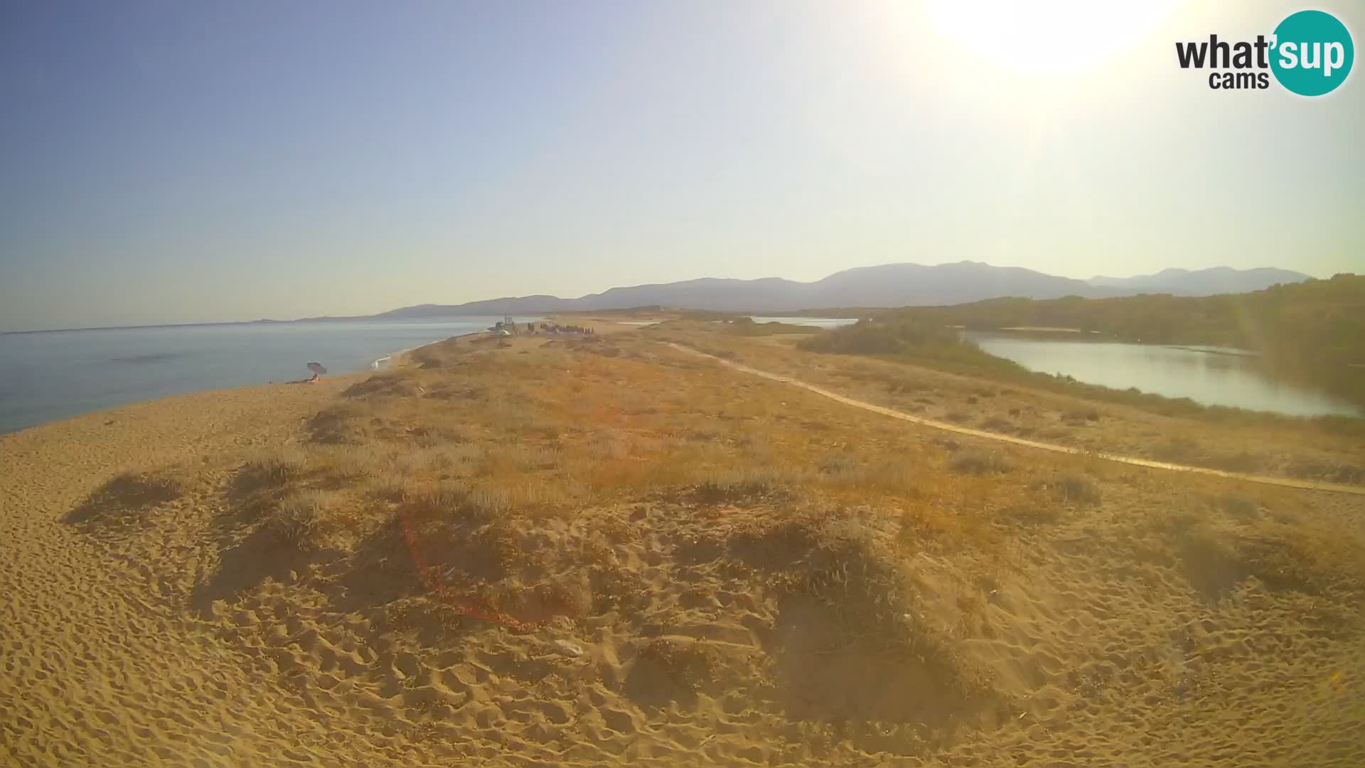 Webcam Valledoria Live – Plage de San Pietro – Sardaigne – Italie