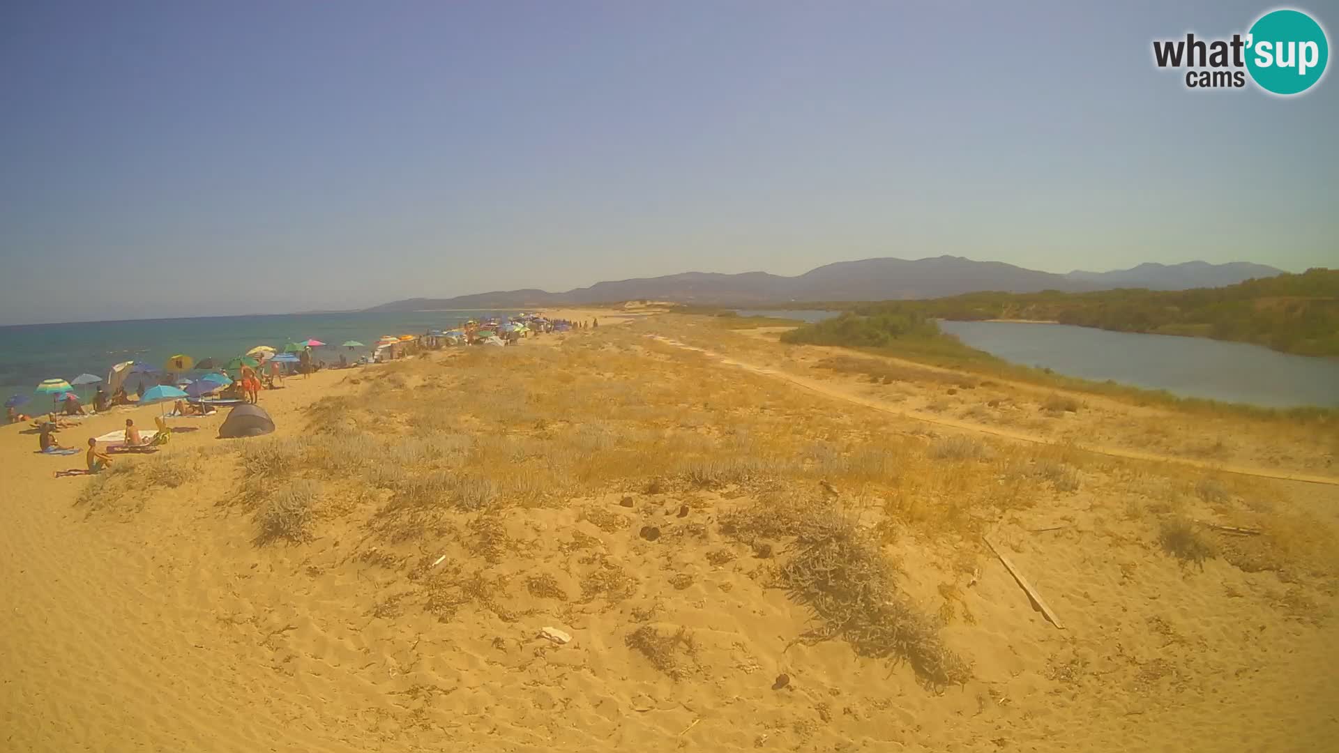 Valledoria Live-Webcam – Strand San Pietro – Sardinien – Italien