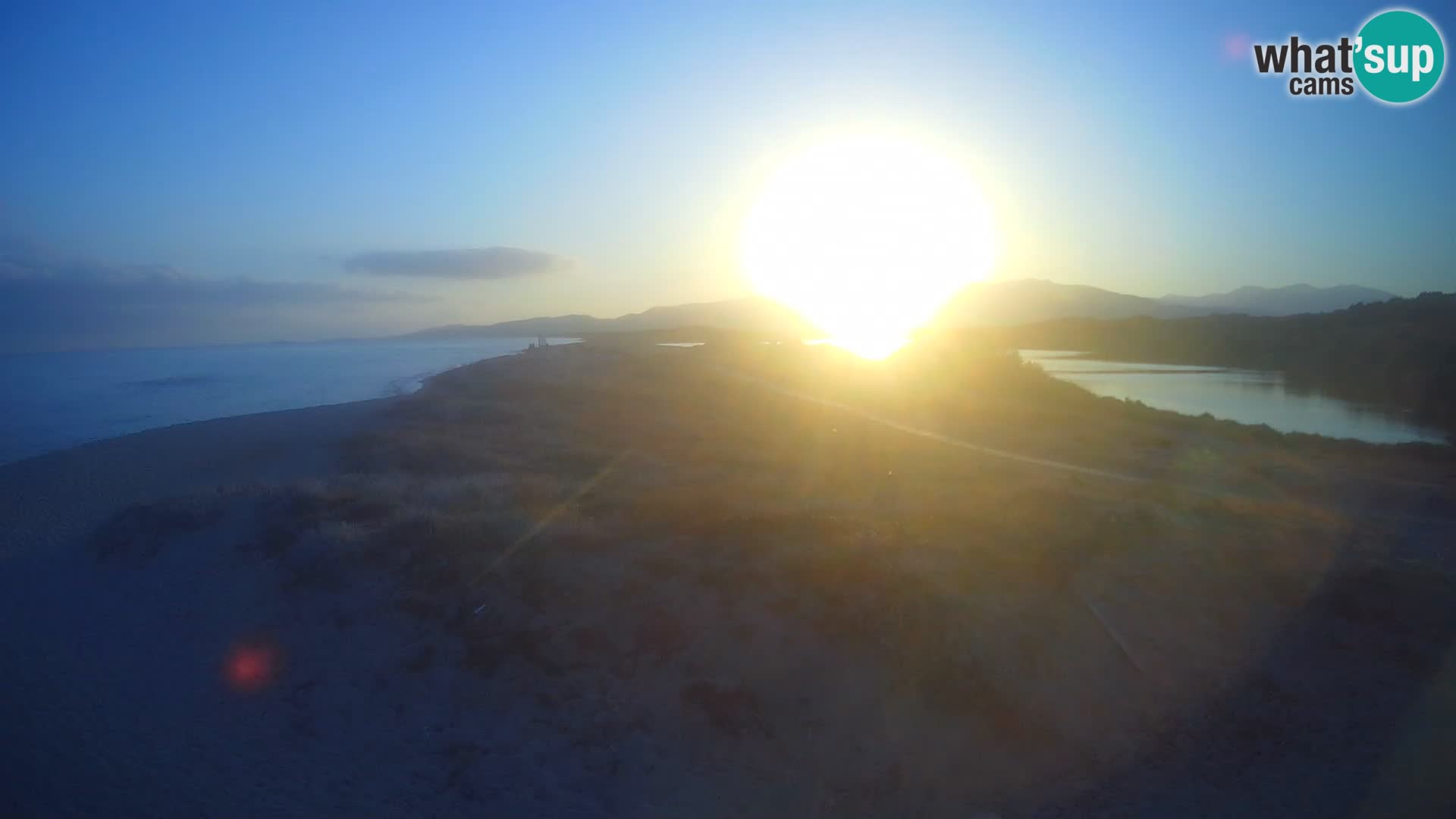 Webcam Valledoria Live – Plage de San Pietro – Sardaigne – Italie
