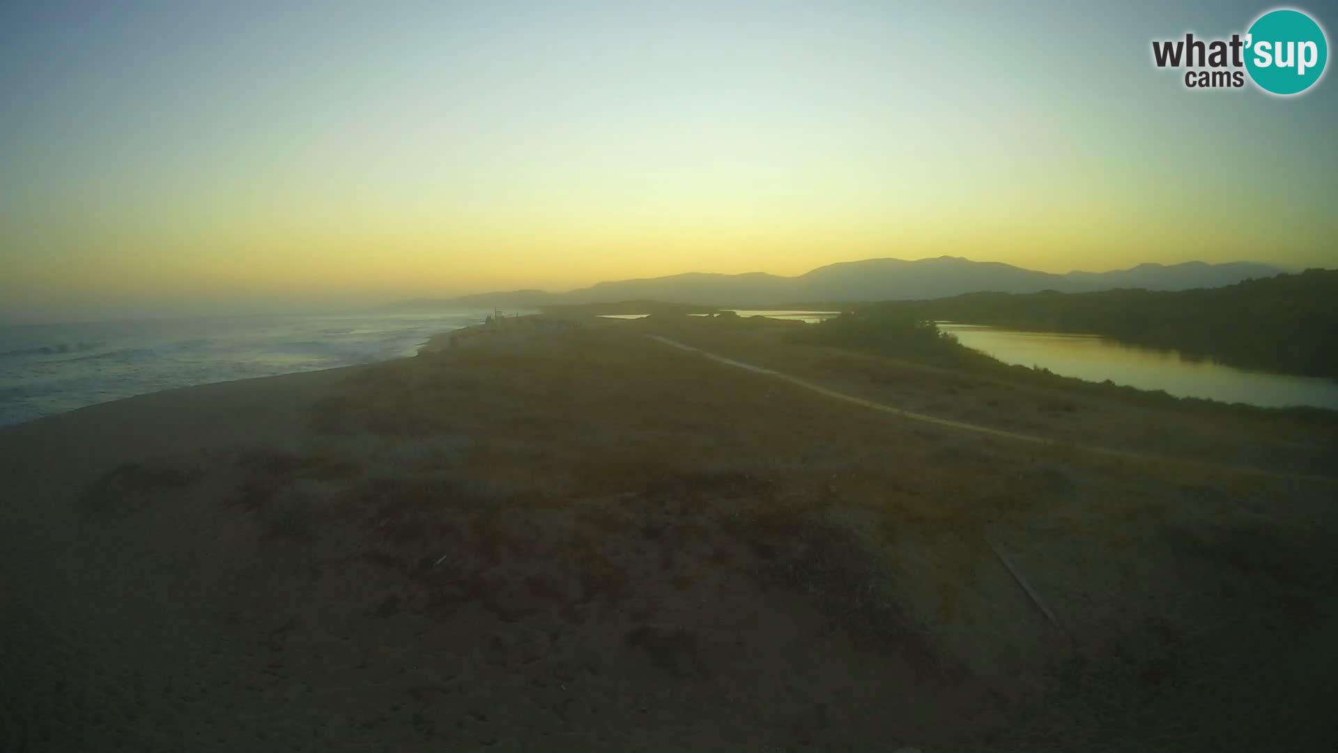 Valledoria Live-Webcam – Strand San Pietro – Sardinien – Italien