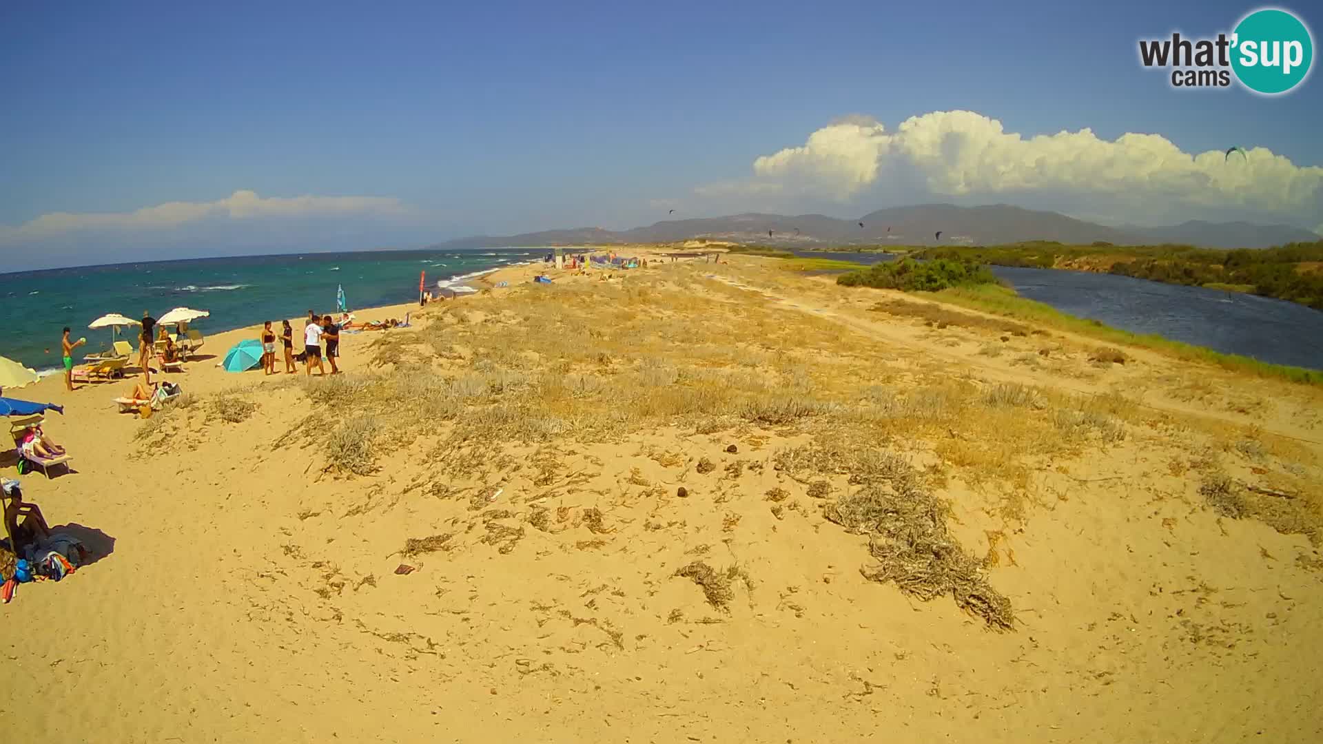 Webcam Valledoria Live – Plage de San Pietro – Sardaigne – Italie