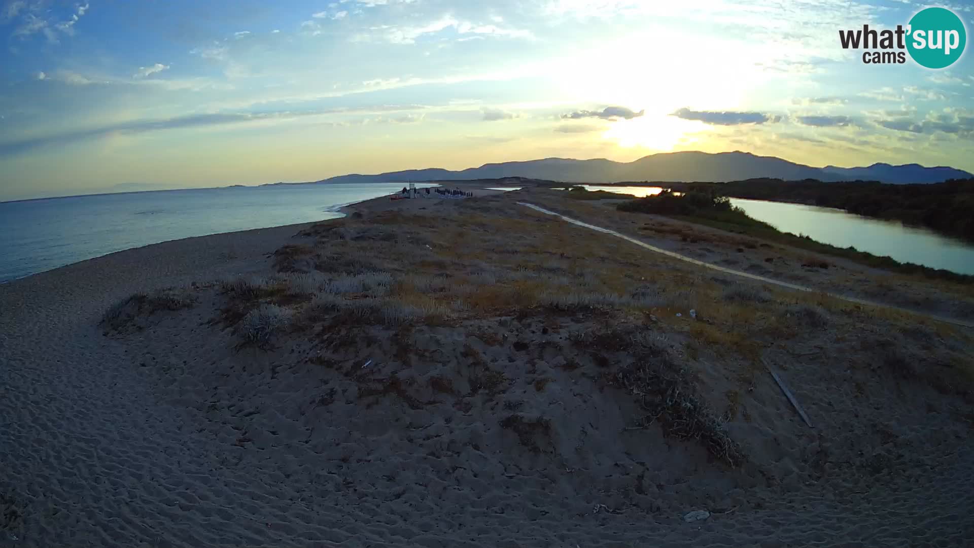 Valledoria Live webcam – San Pietro beach – Sardinia – Italy