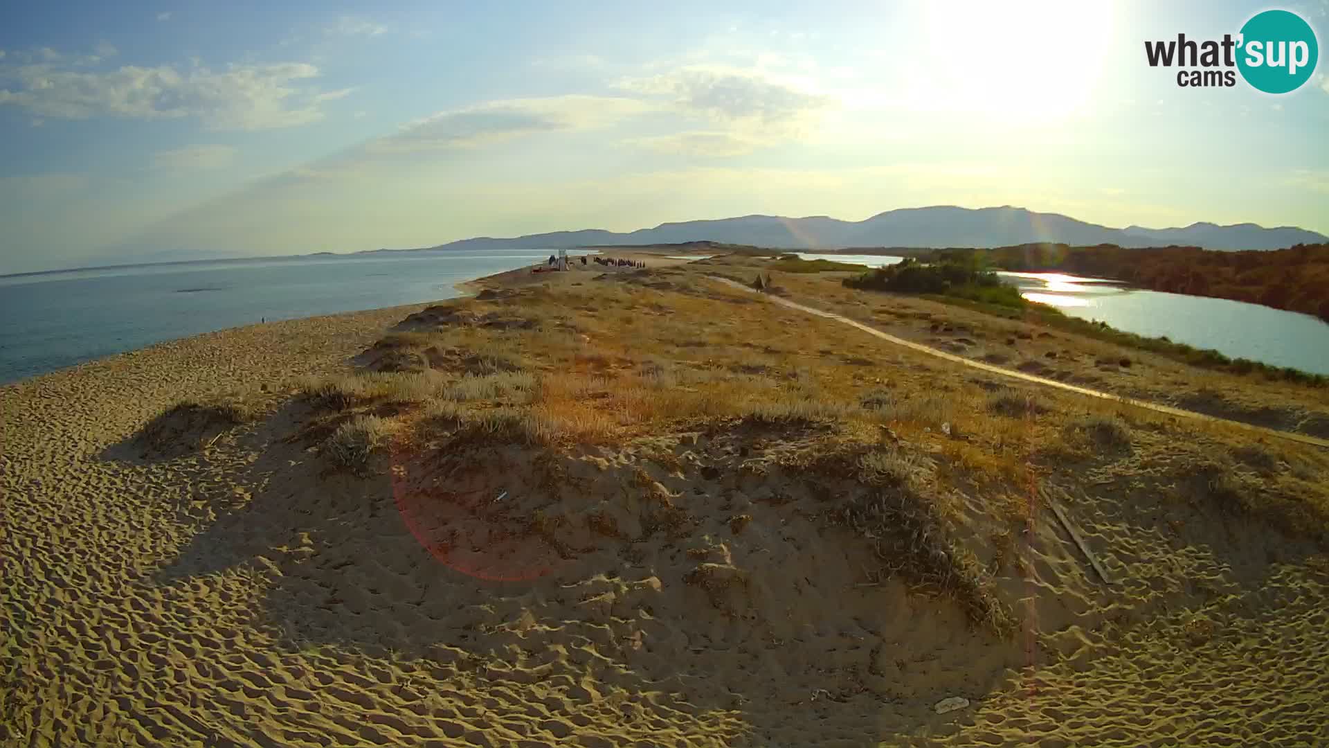 Valledoria Live-Webcam – Strand San Pietro – Sardinien – Italien