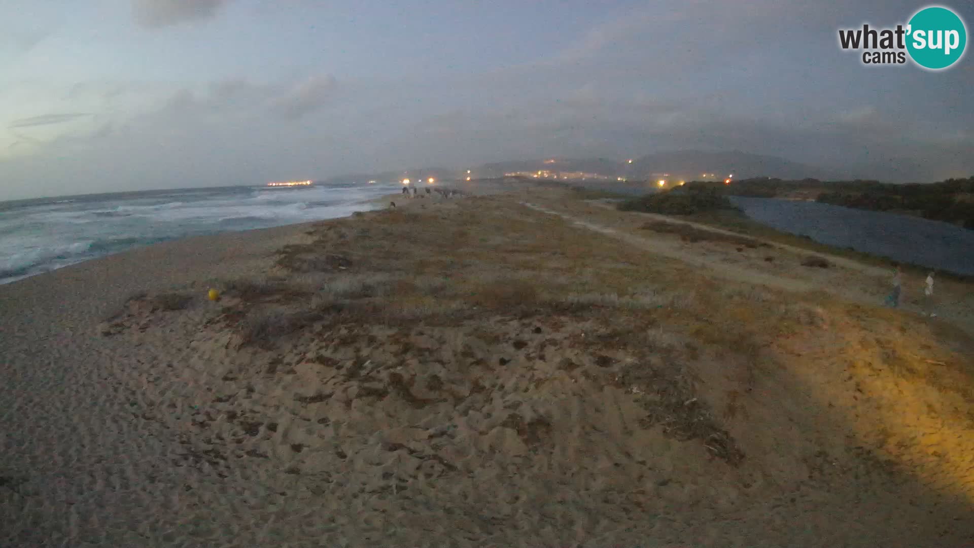 Valledoria Live webcam – San Pietro beach – Sardinia – Italy