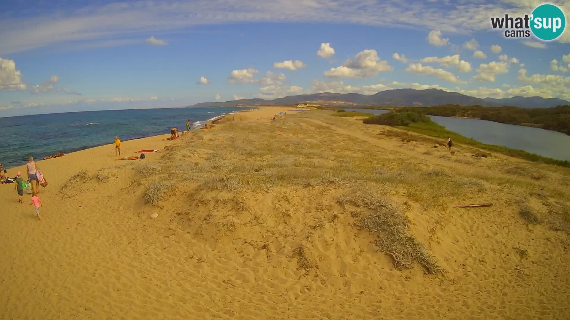 Valledoria Live-Webcam – Strand San Pietro – Sardinien – Italien