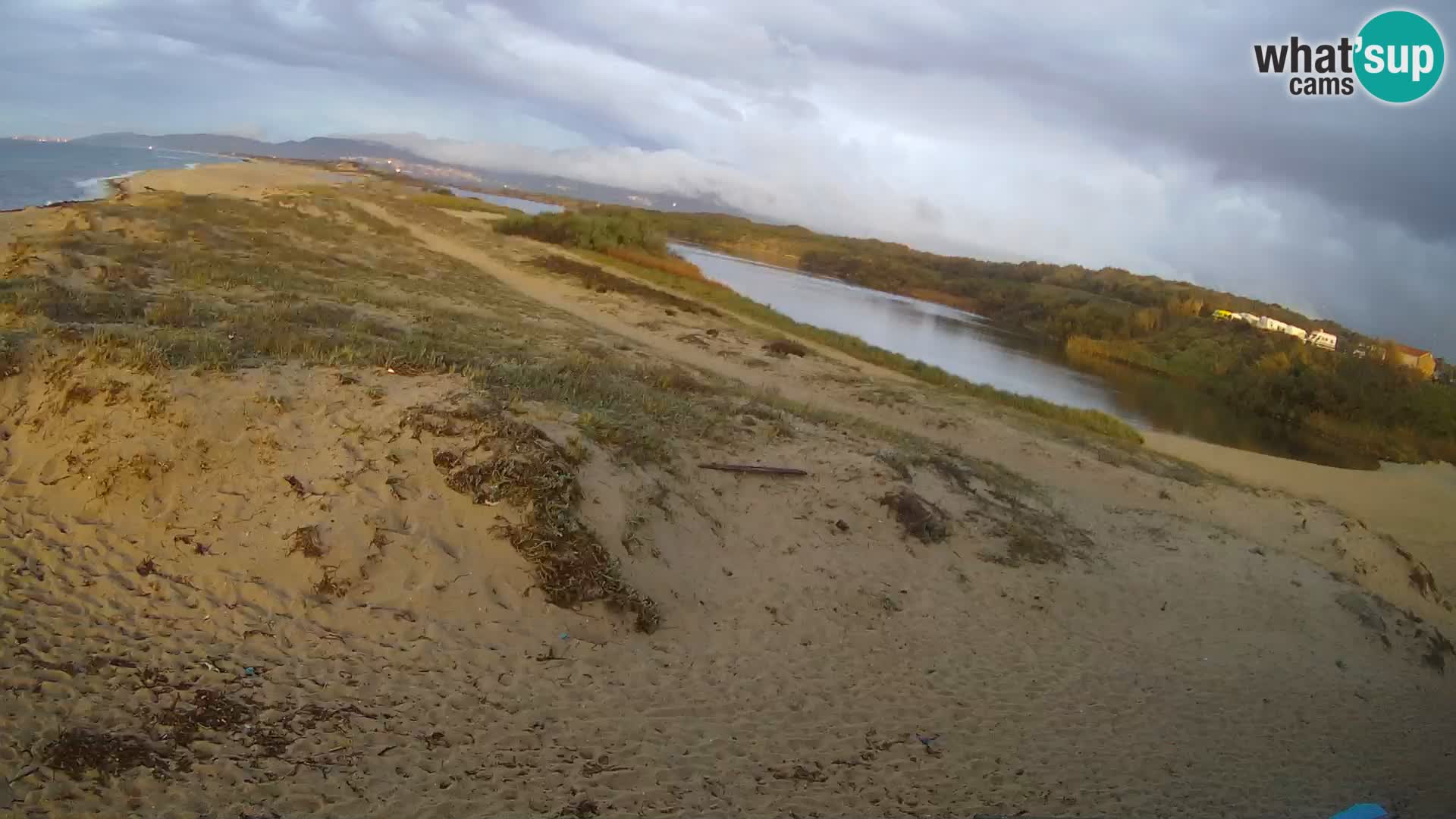 Spletna kamera Valledoria v živo – plaža San Pietro – Sardinija – Italija