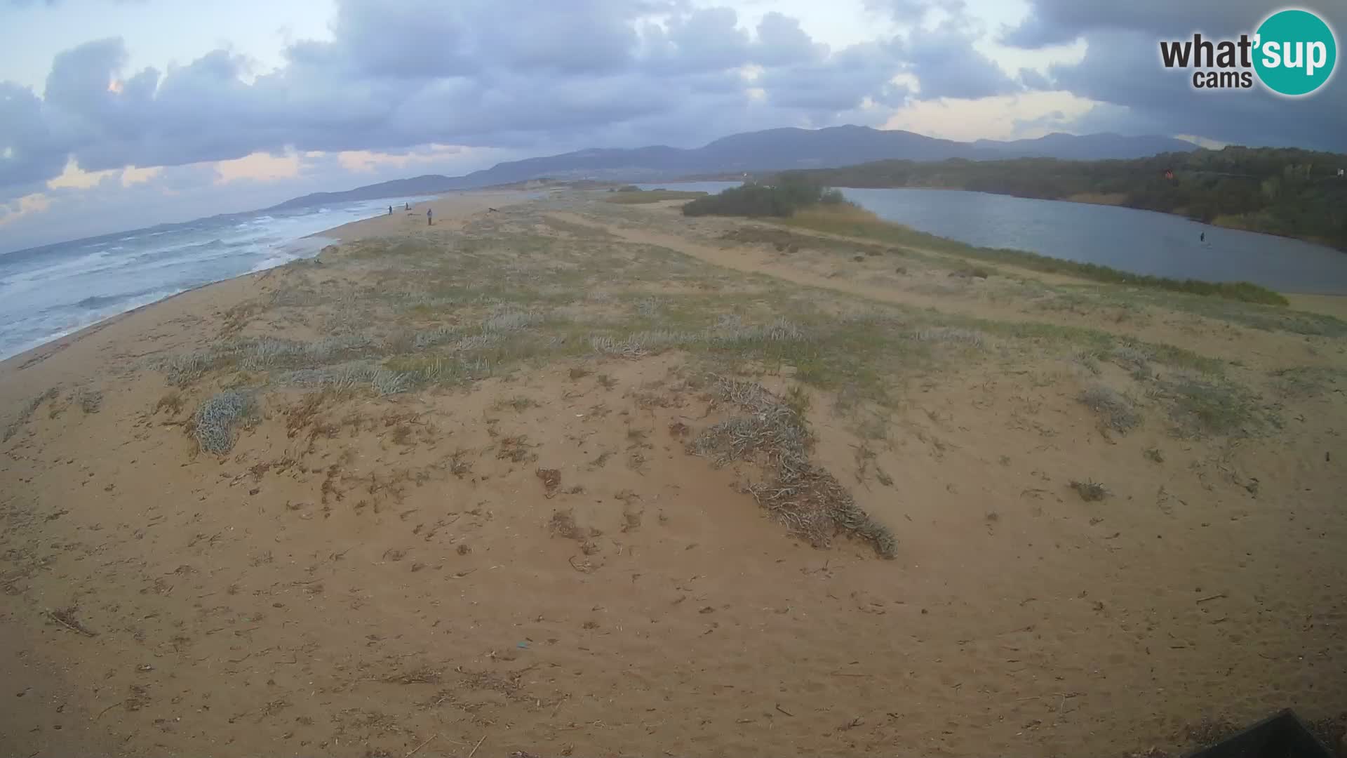 Spletna kamera Valledoria v živo – plaža San Pietro – Sardinija – Italija