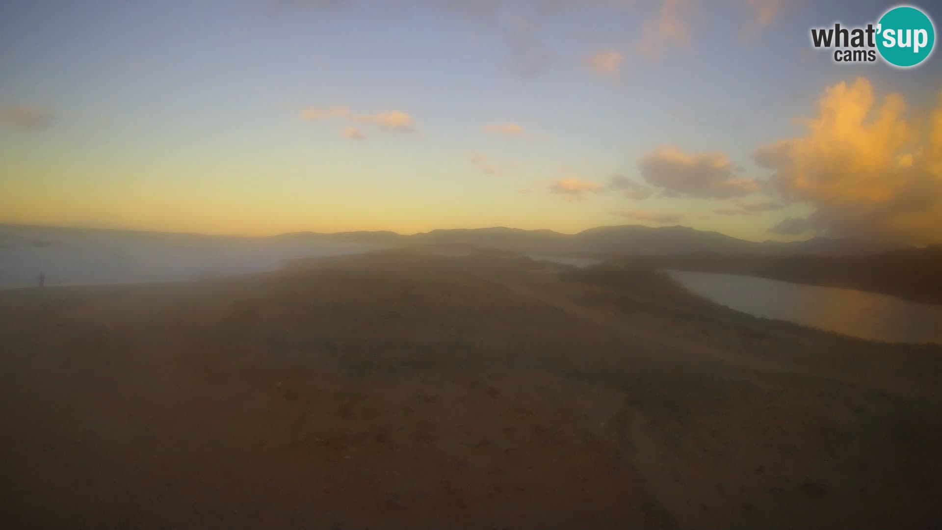 Spletna kamera Valledoria v živo – plaža San Pietro – Sardinija – Italija