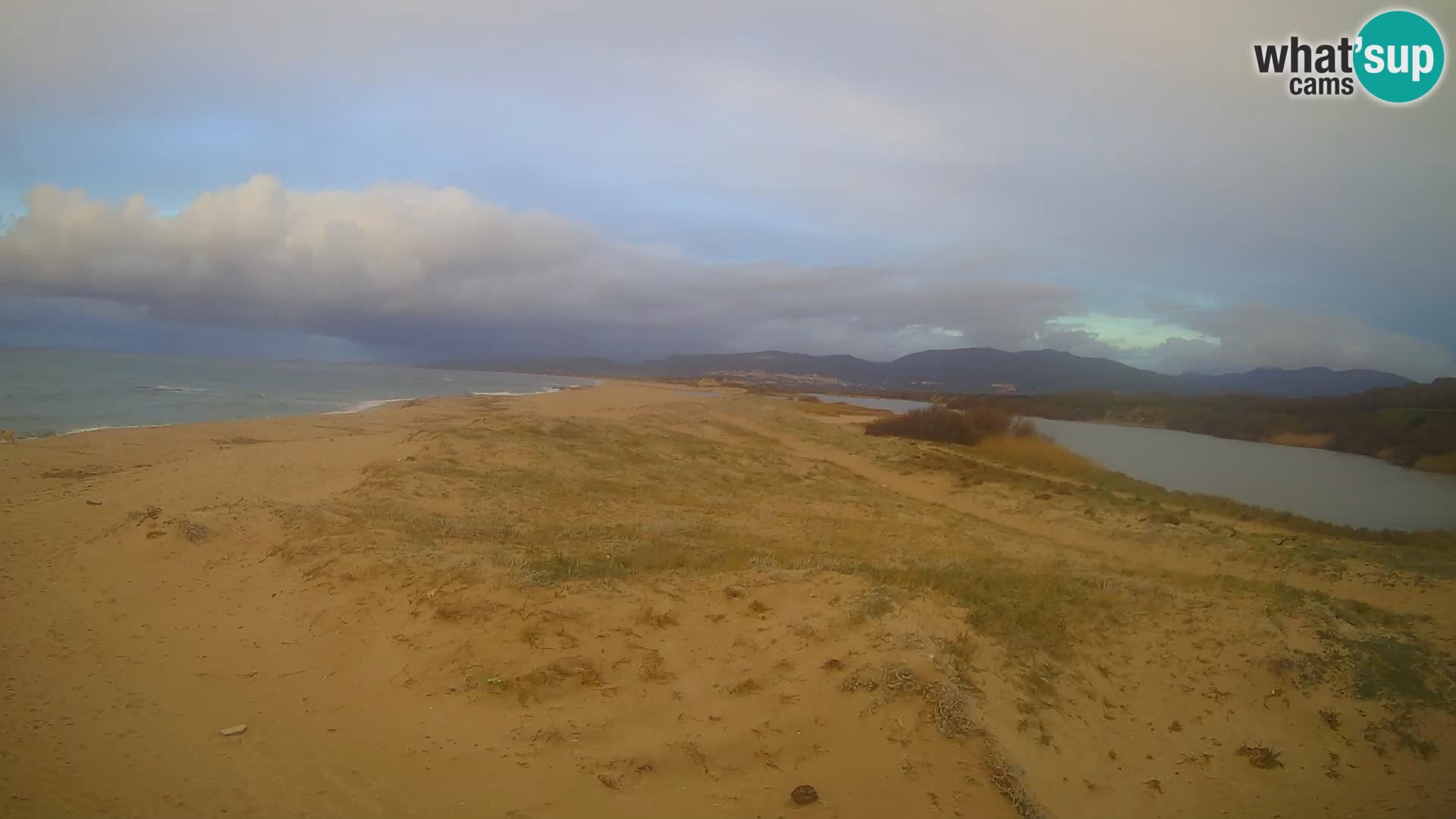 Spletna kamera Valledoria v živo – plaža San Pietro – Sardinija – Italija