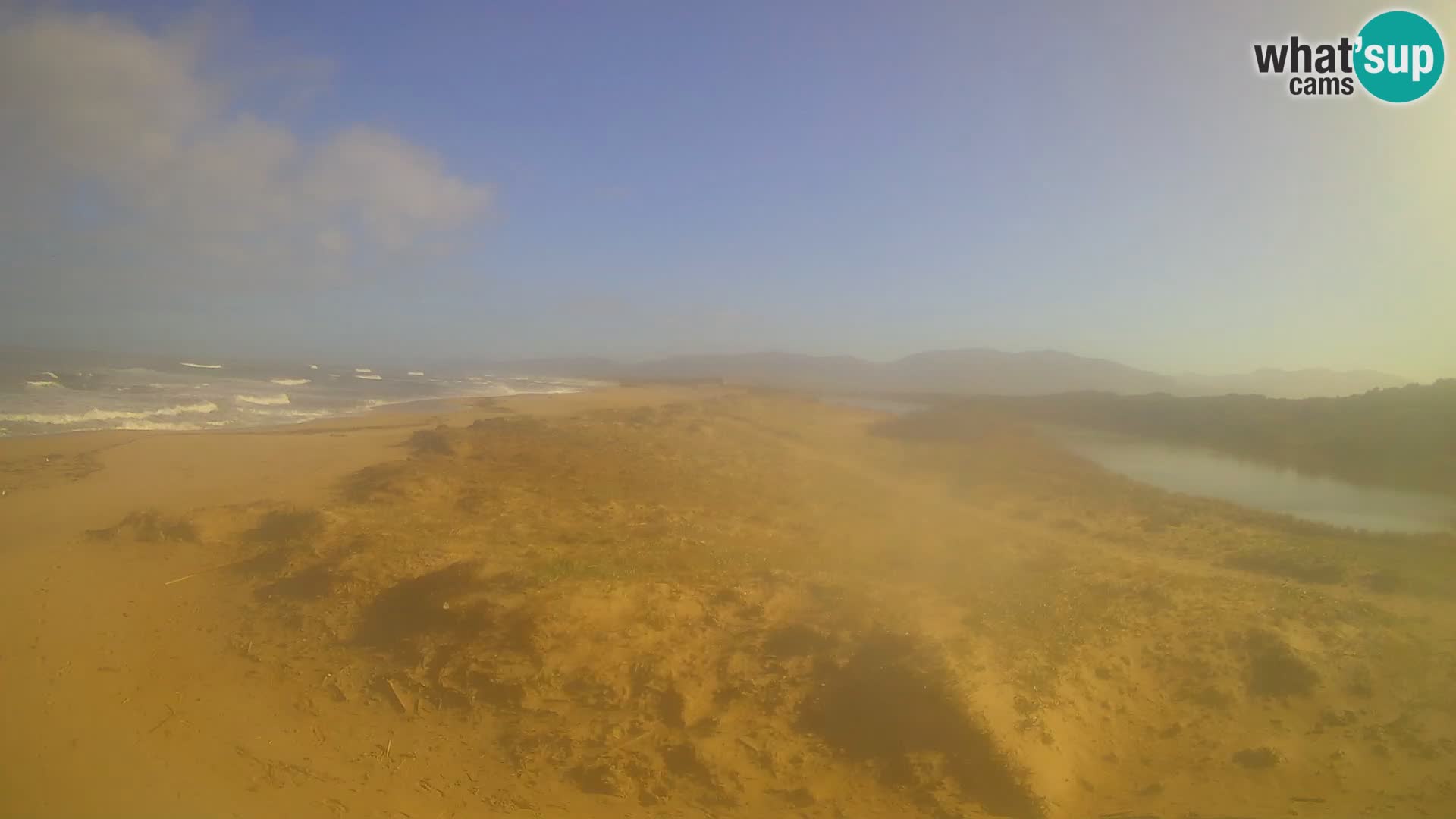 Valledoria Live-Webcam – Strand San Pietro – Sardinien – Italien