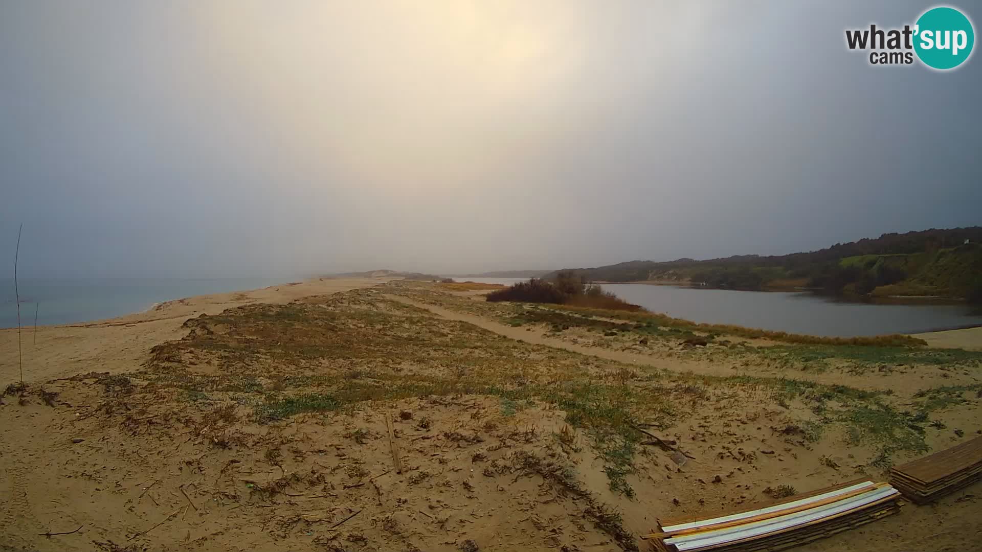 Valledoria Live webcam – San Pietro beach – Sardinia – Italy