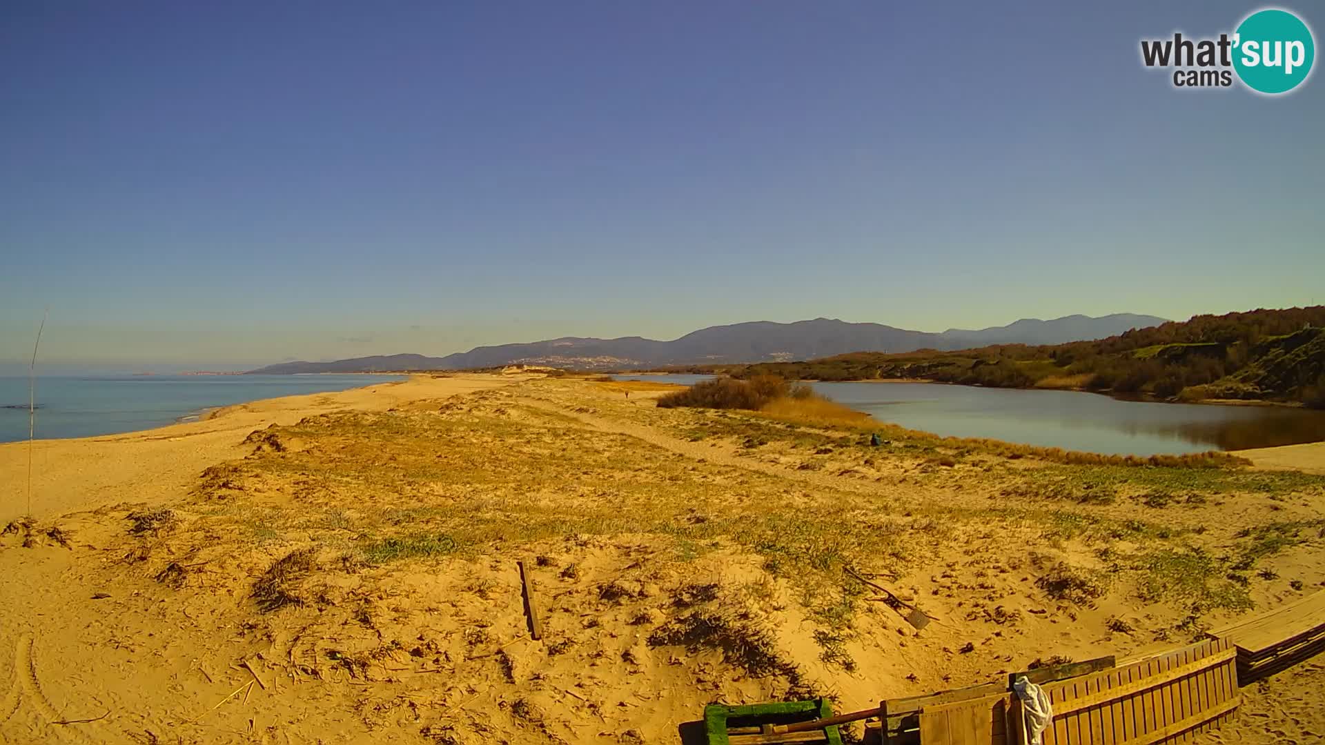 Valledoria Live-Webcam – Strand San Pietro – Sardinien – Italien