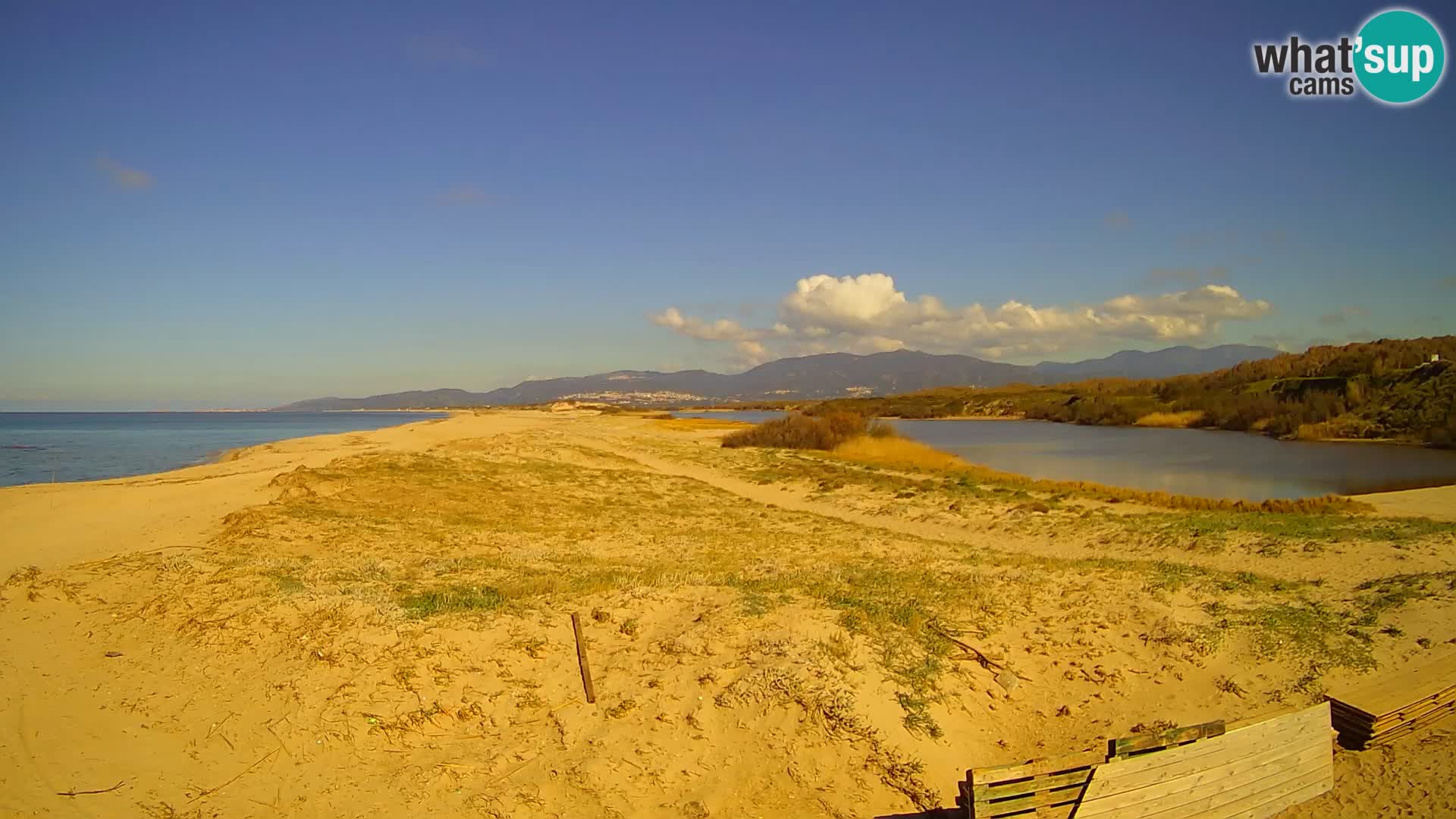 Valledoria Live-Webcam – Strand San Pietro – Sardinien – Italien