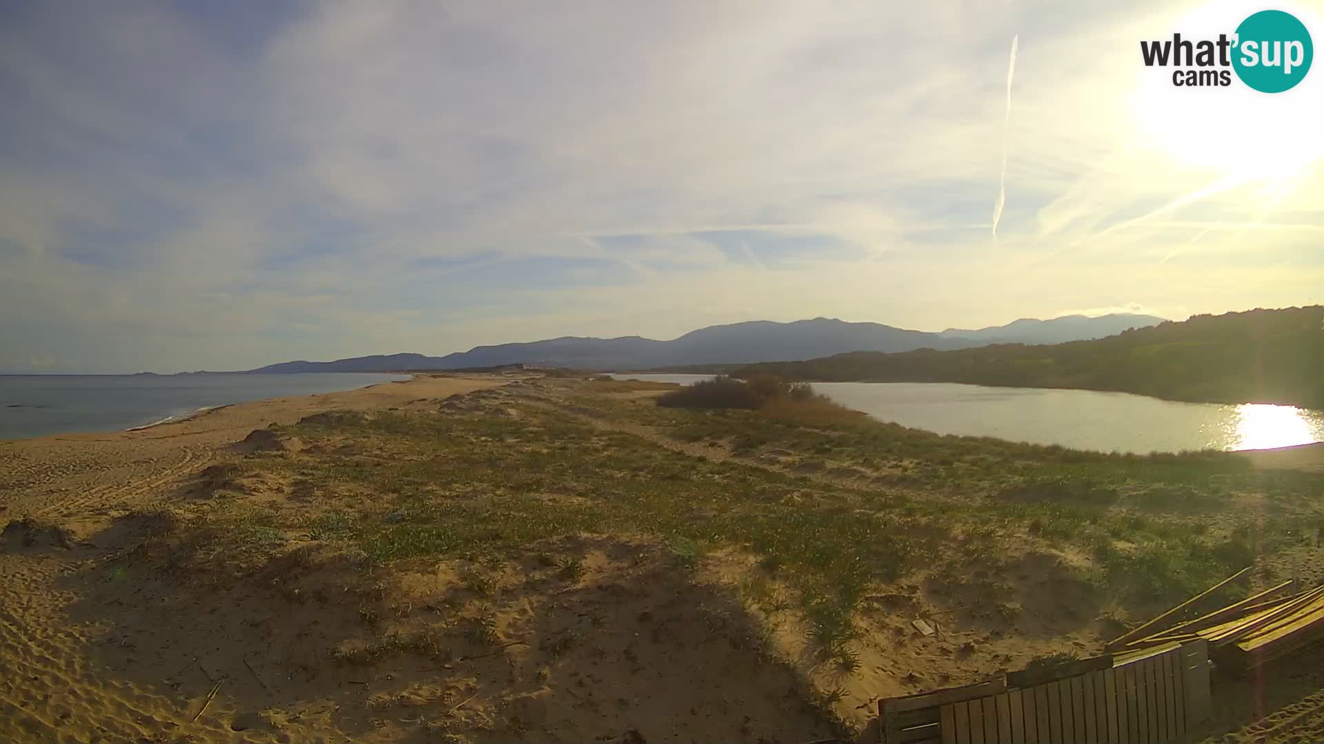 Valledoria Live-Webcam – Strand San Pietro – Sardinien – Italien