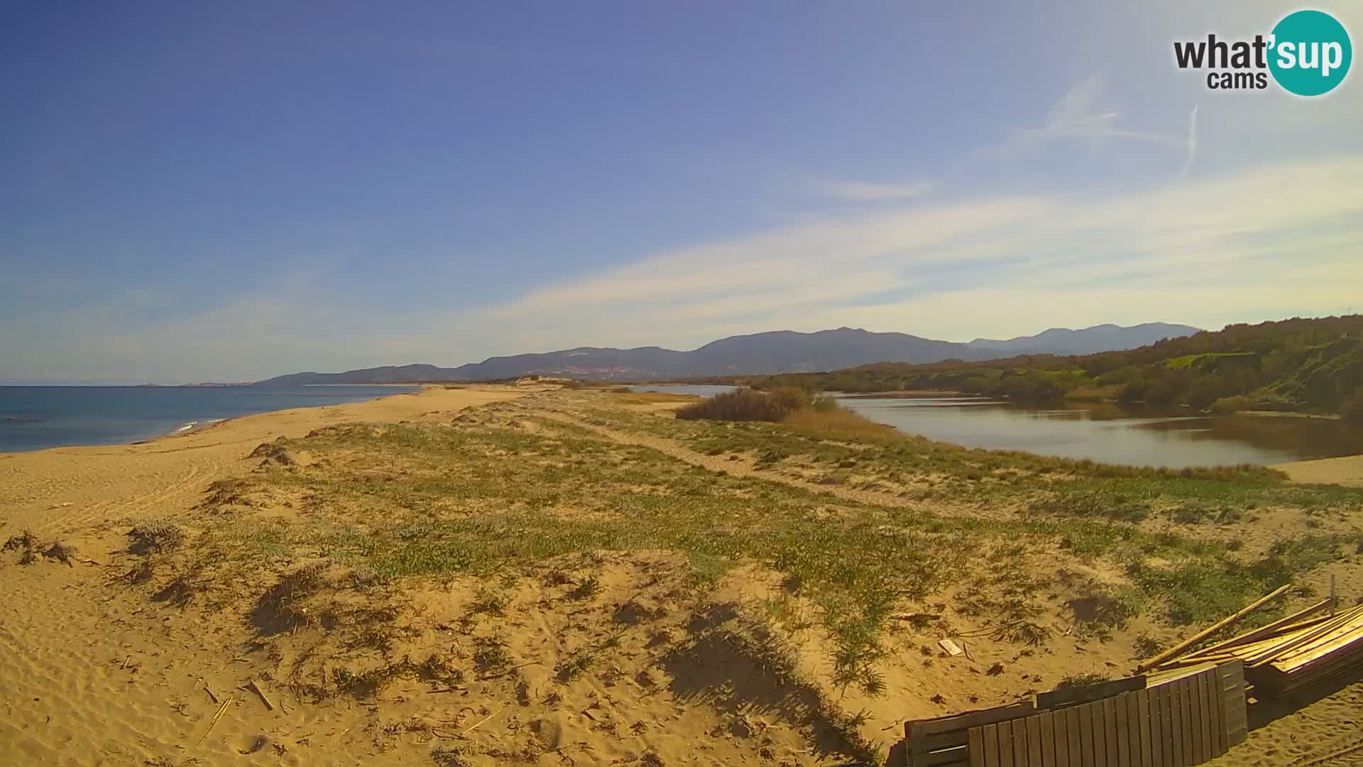 Valledoria Live-Webcam – Strand San Pietro – Sardinien – Italien