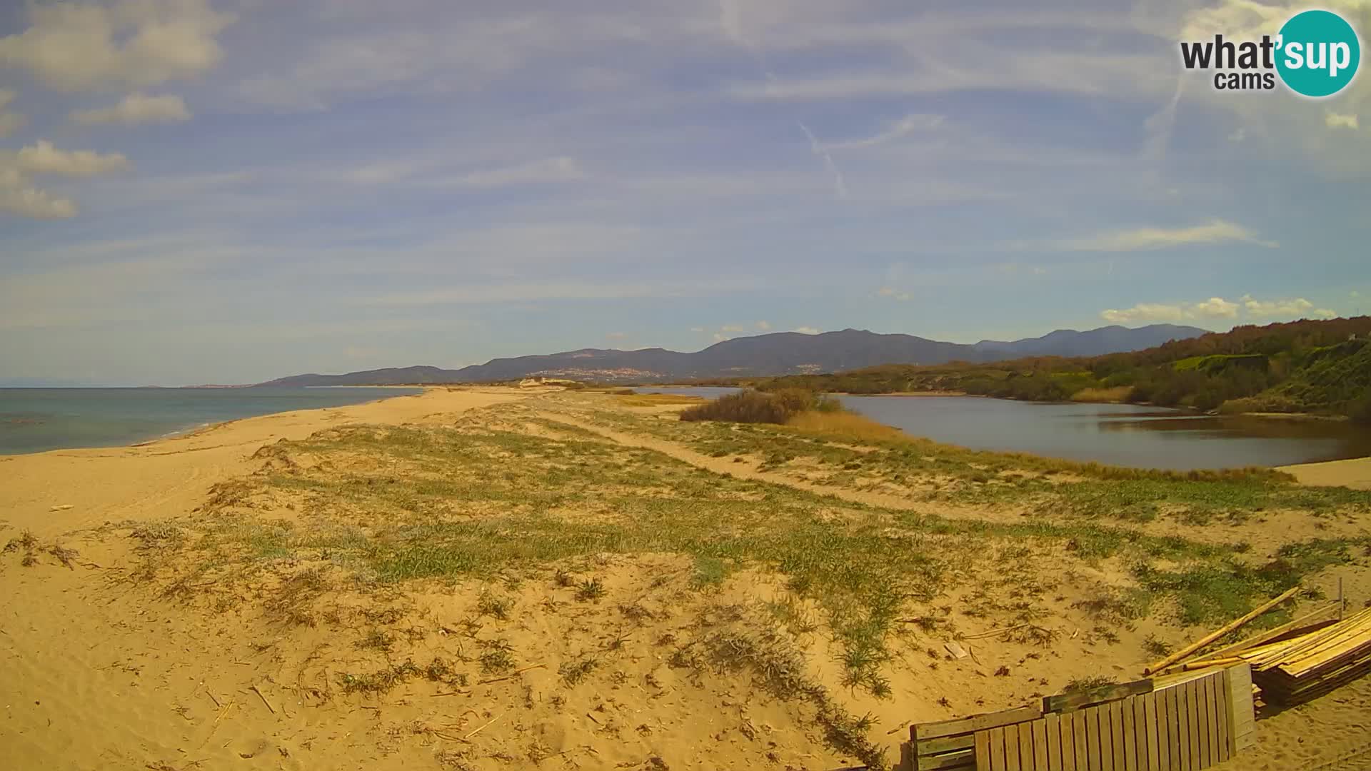 Valledoria Live webcam – San Pietro beach – Sardinia – Italy