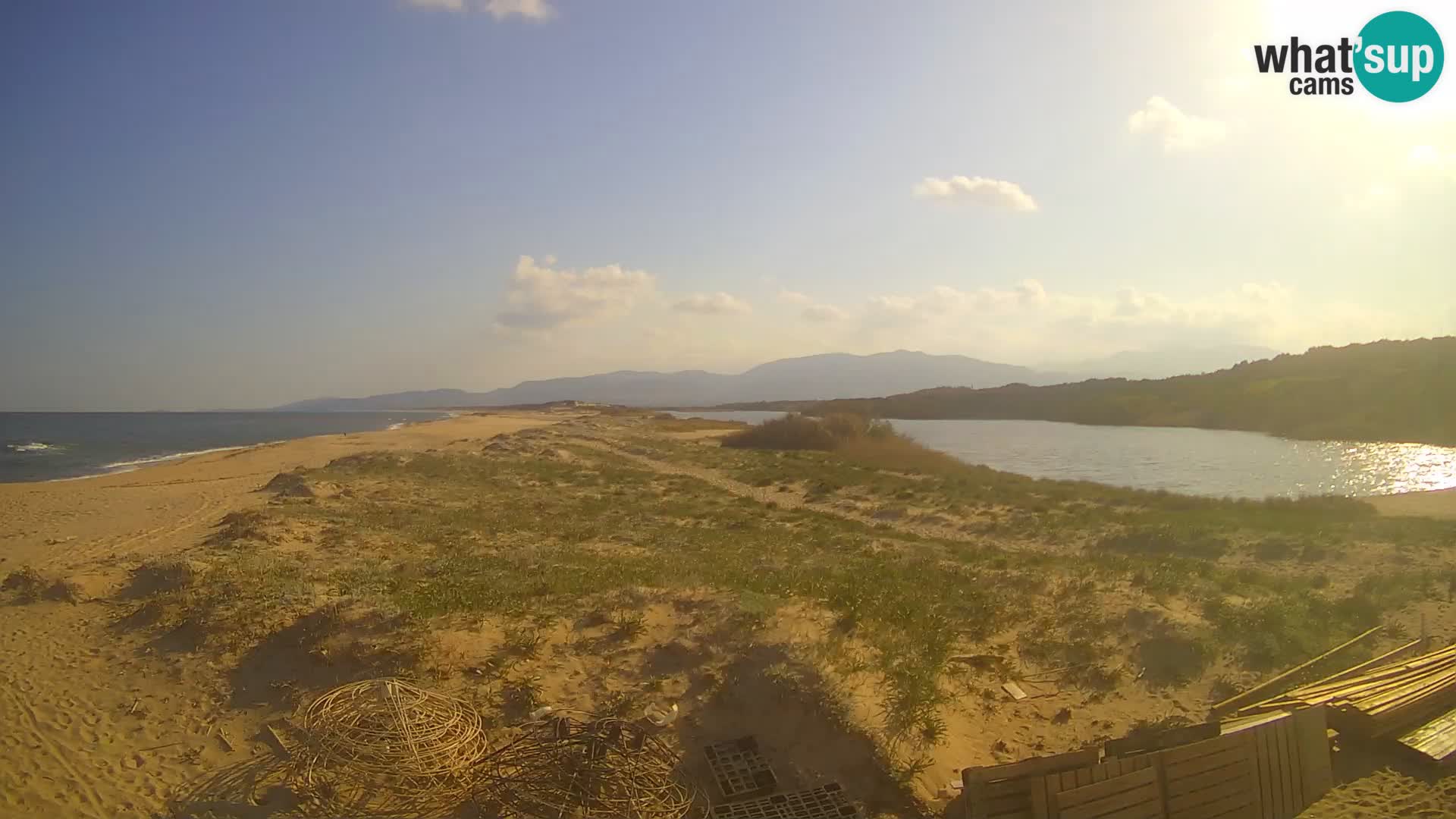 Valledoria Live webcam – San Pietro beach – Sardinia – Italy