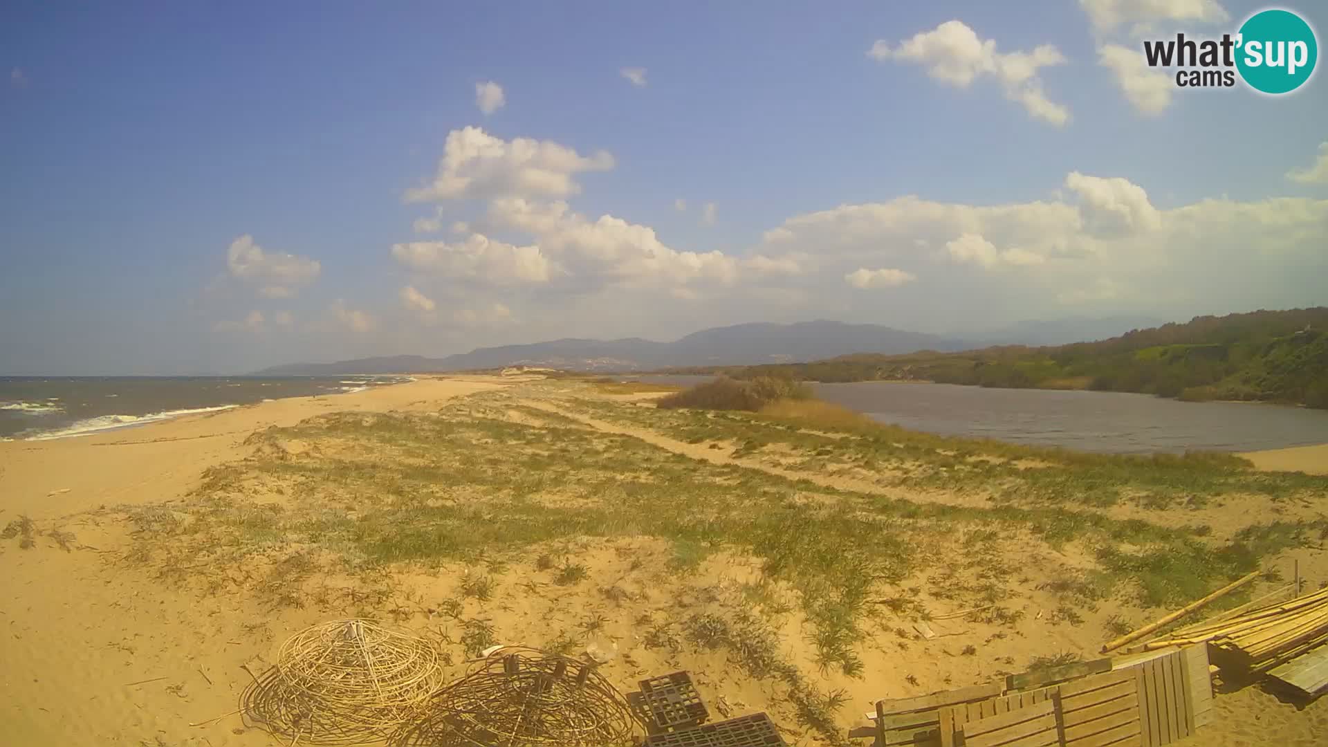 Valledoria Live-Webcam – Strand San Pietro – Sardinien – Italien