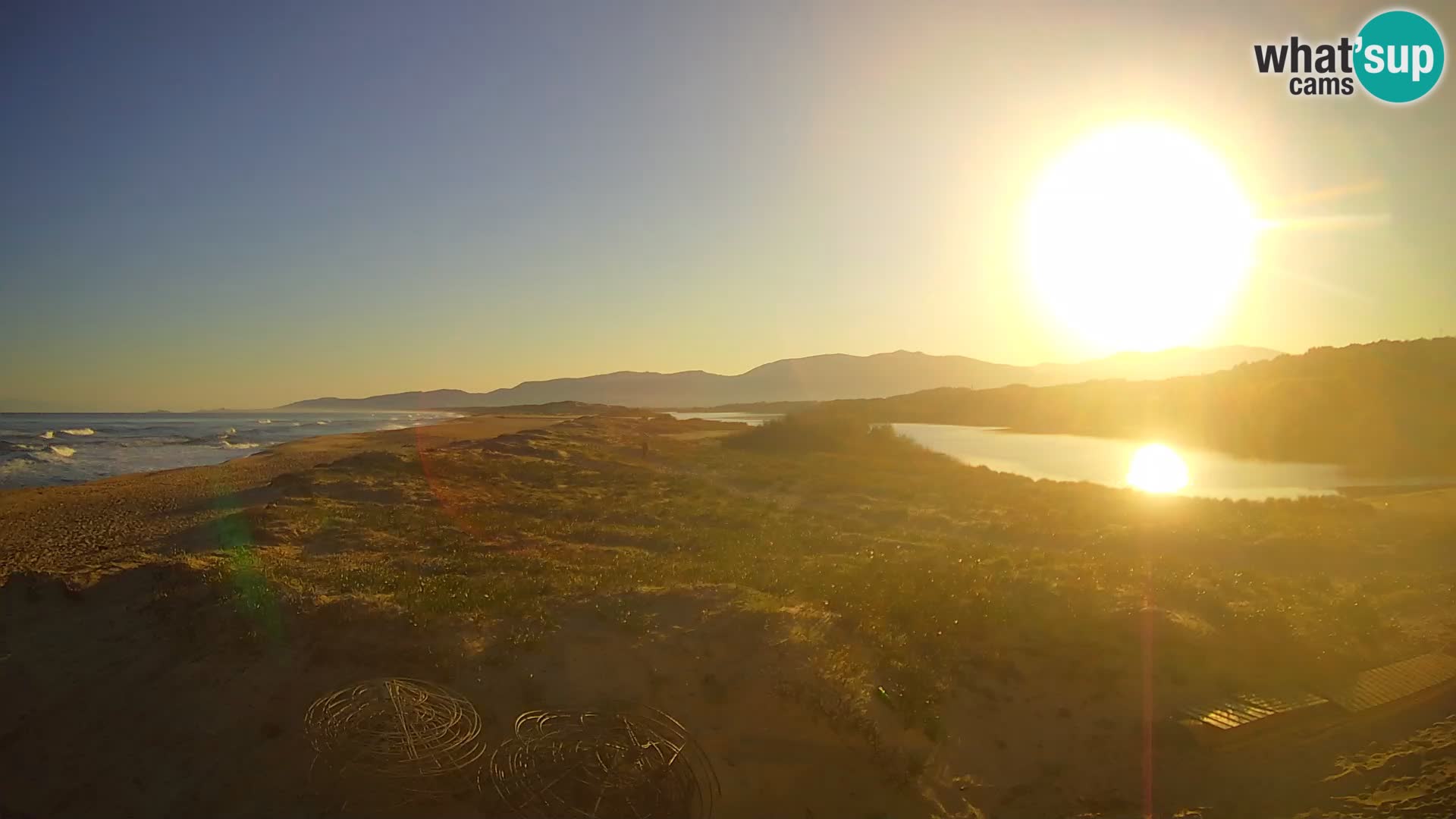 Valledoria Live webcam – San Pietro beach – Sardinia – Italy