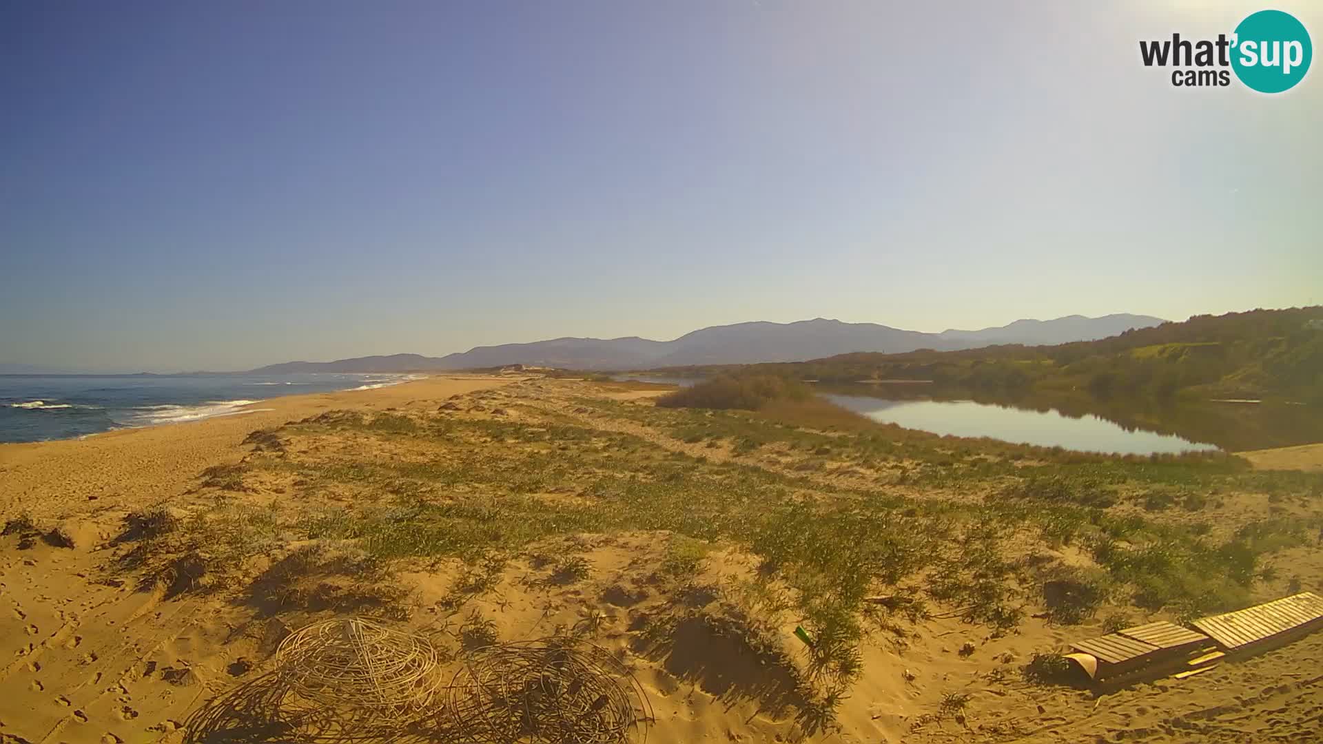 Webcam Valledoria Live – Plage de San Pietro – Sardaigne – Italie