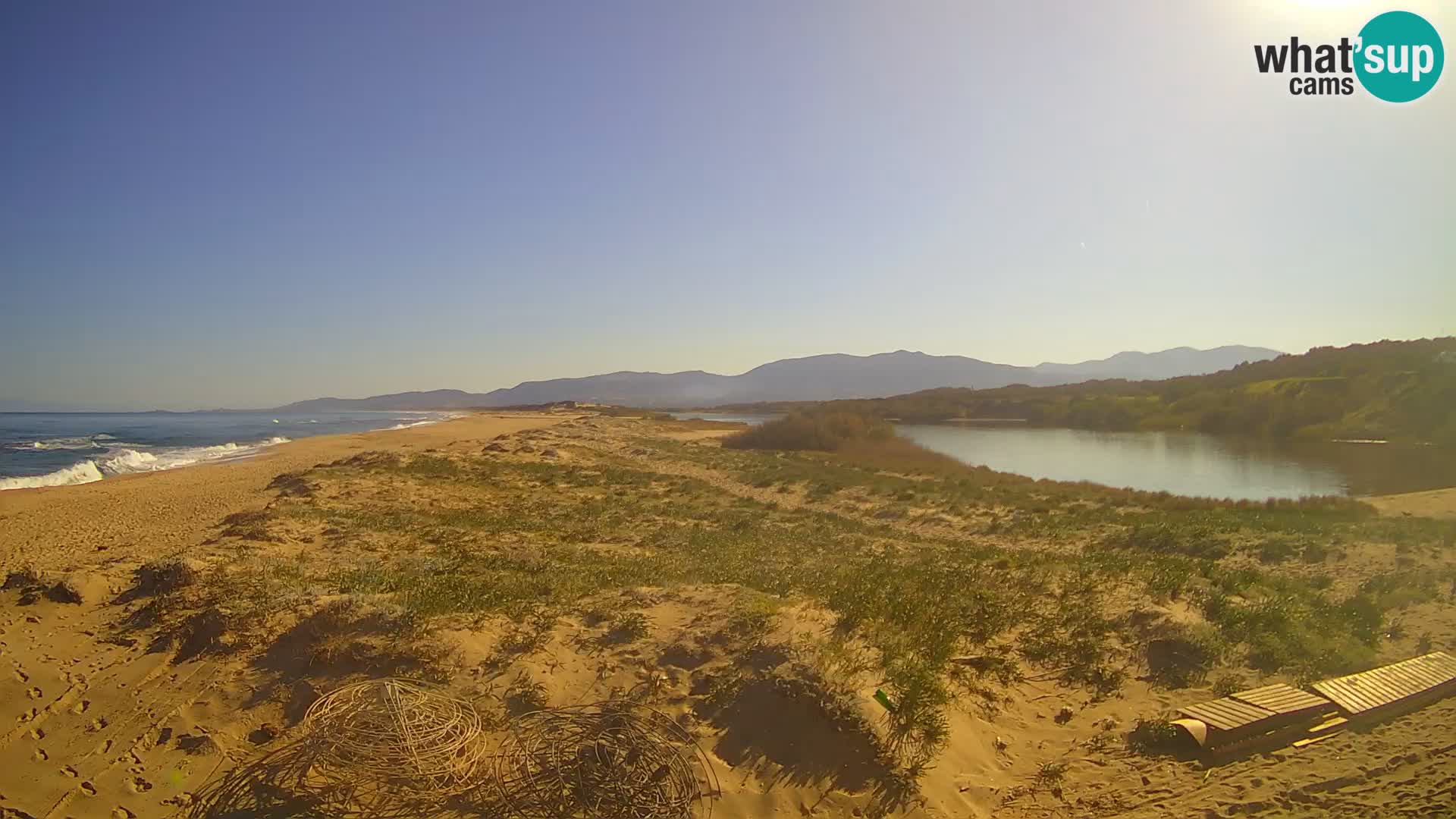 Valledoria Live webcam – Spiaggia di San Pietro – Sardegna – Italia