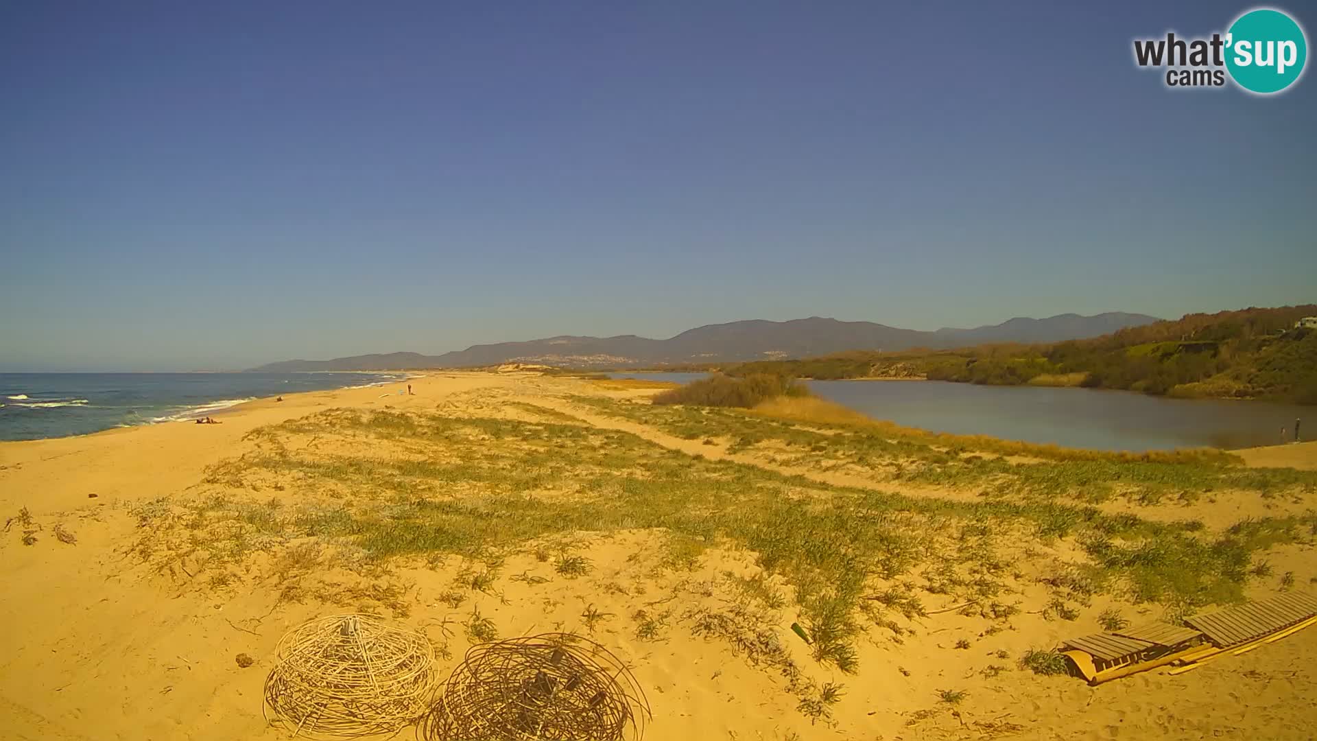 Valledoria Live-Webcam – Strand San Pietro – Sardinien – Italien