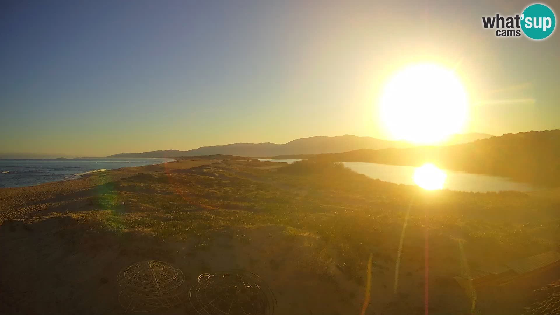 Valledoria Live webcam – San Pietro beach – Sardinia – Italy