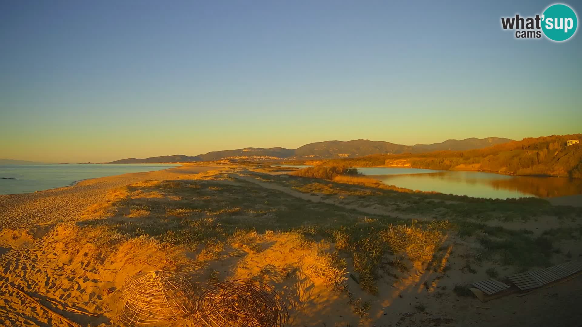 Valledoria Live-Webcam – Strand San Pietro – Sardinien – Italien