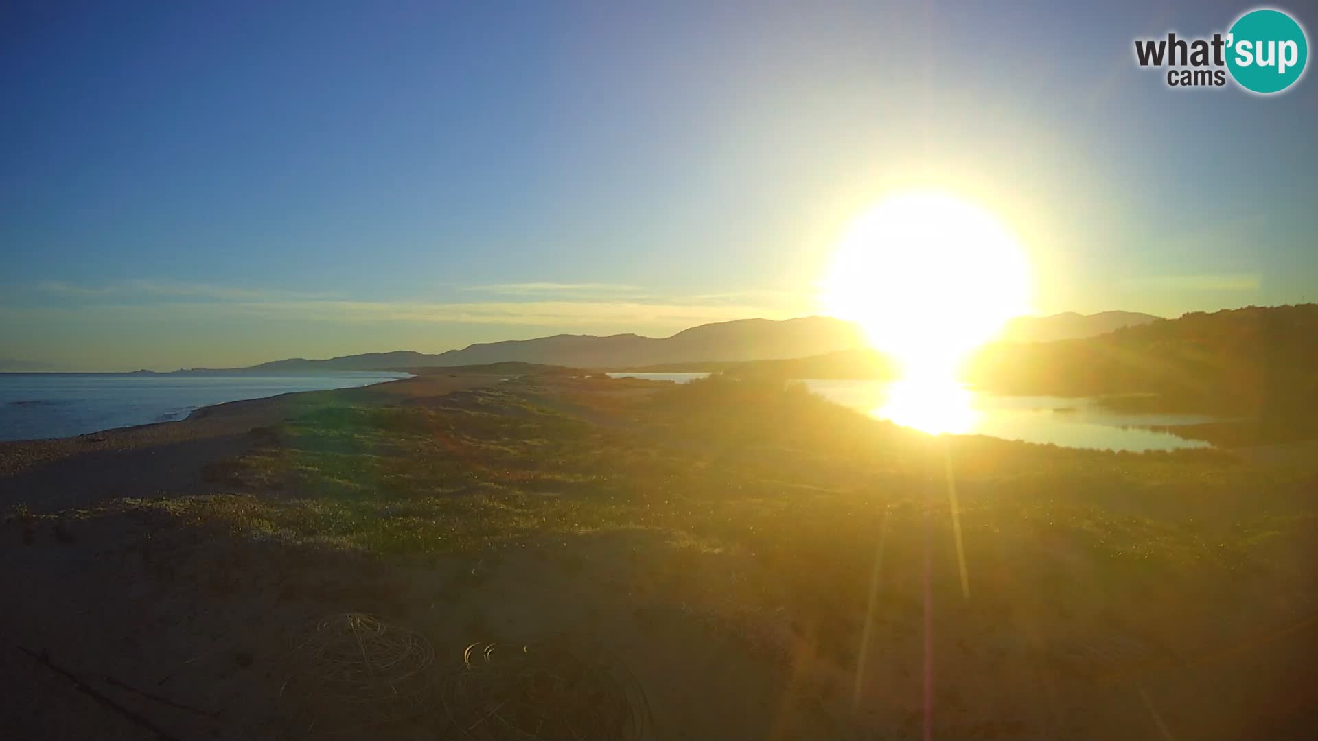 Valledoria Web kamera uživo – plaža San Pietro – Sardinija – Italija