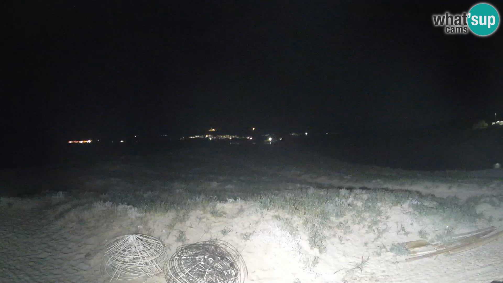 Spletna kamera Valledoria v živo – plaža San Pietro – Sardinija – Italija