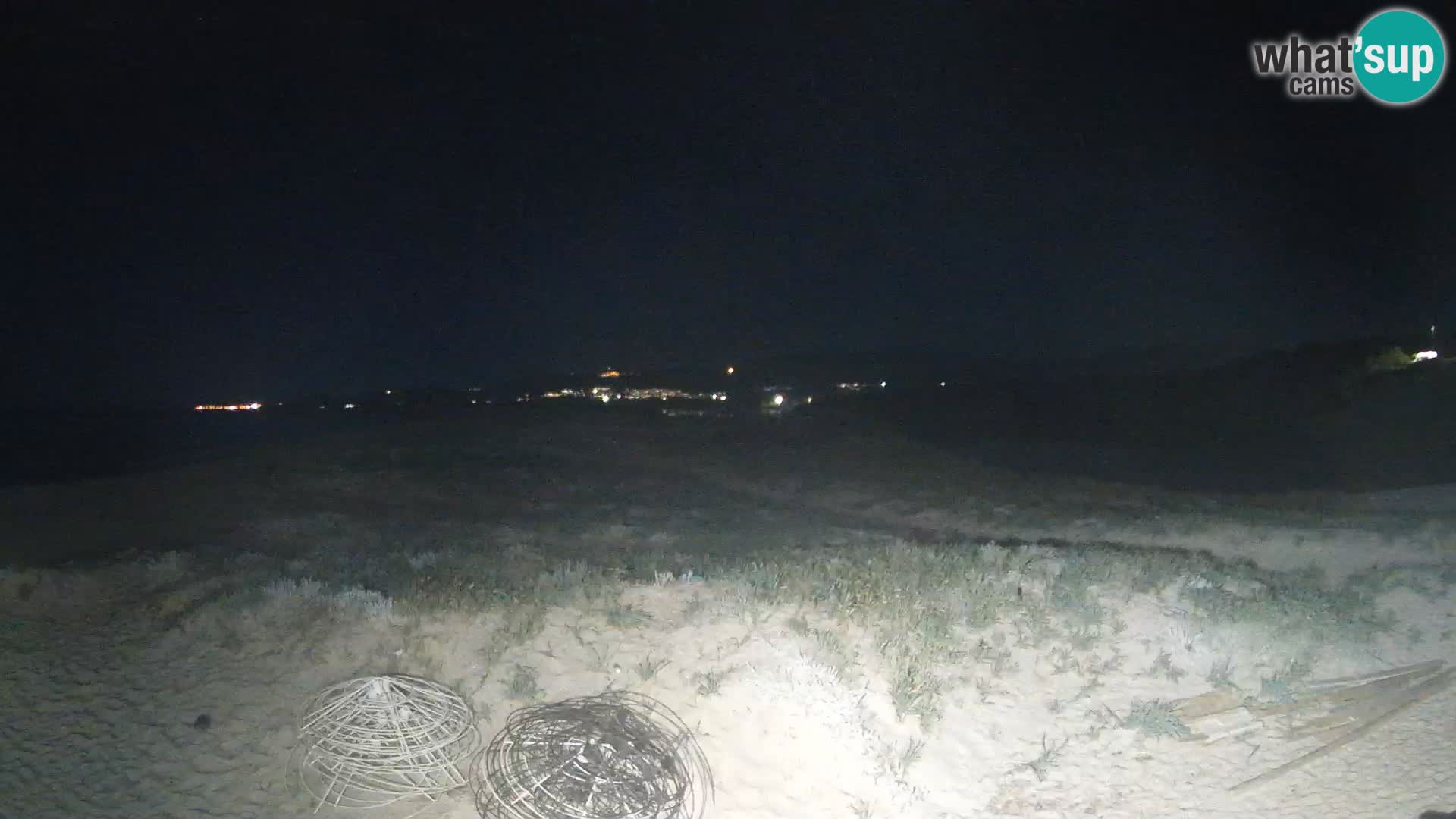 Spletna kamera Valledoria v živo – plaža San Pietro – Sardinija – Italija