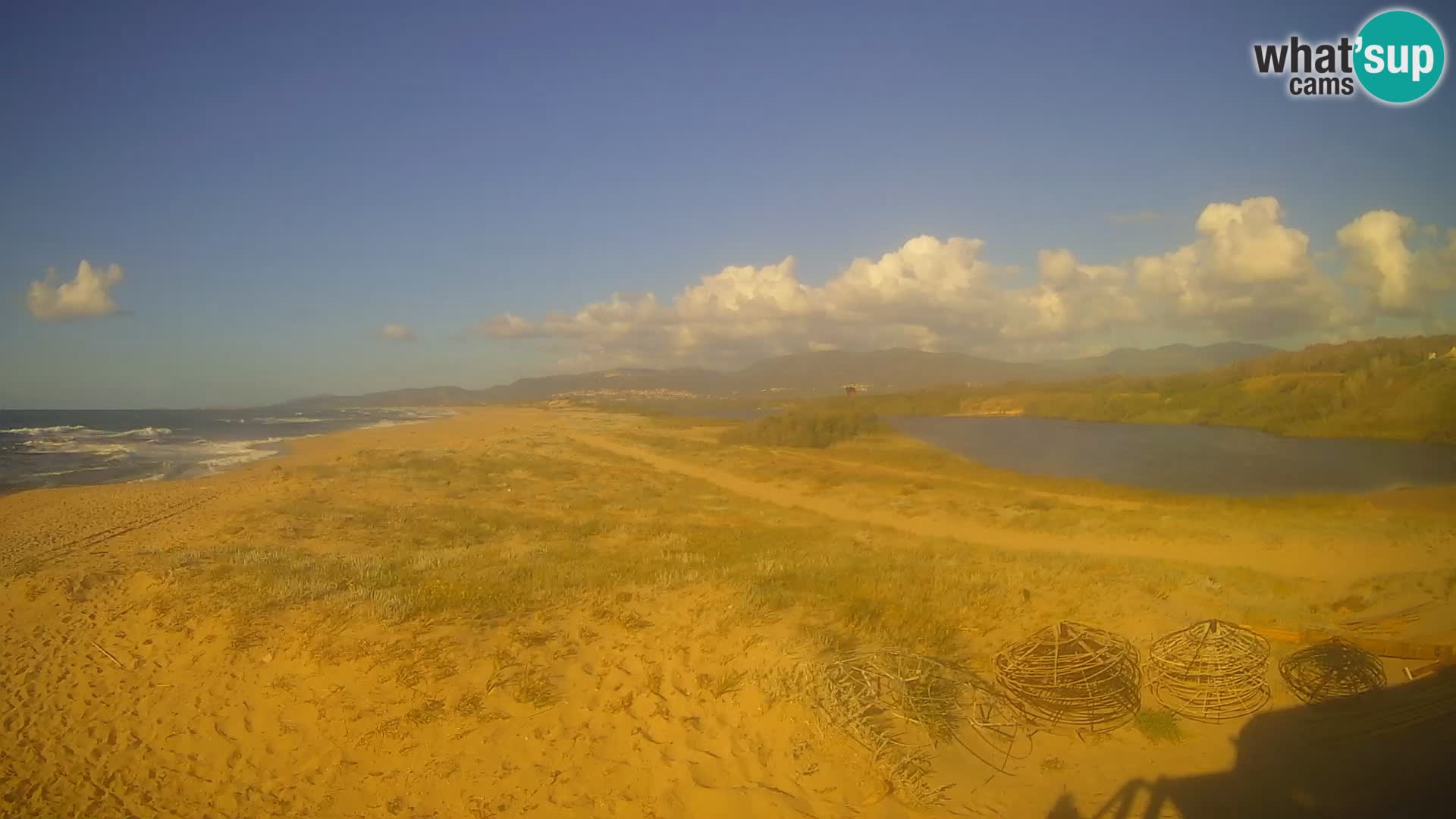 Valledoria Live webcam – San Pietro beach – Sardinia – Italy
