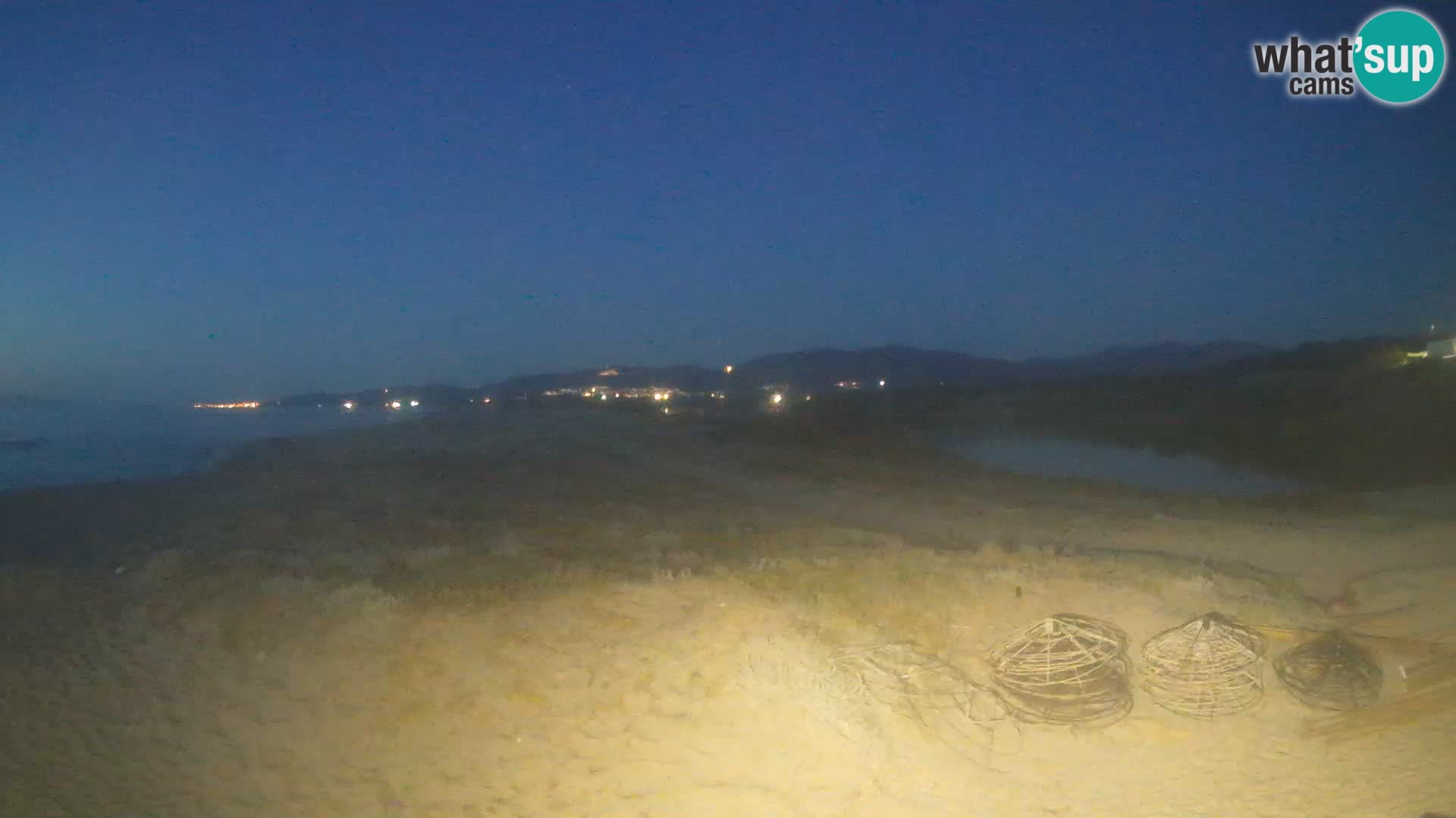 Valledoria Live-Webcam – Strand San Pietro – Sardinien – Italien
