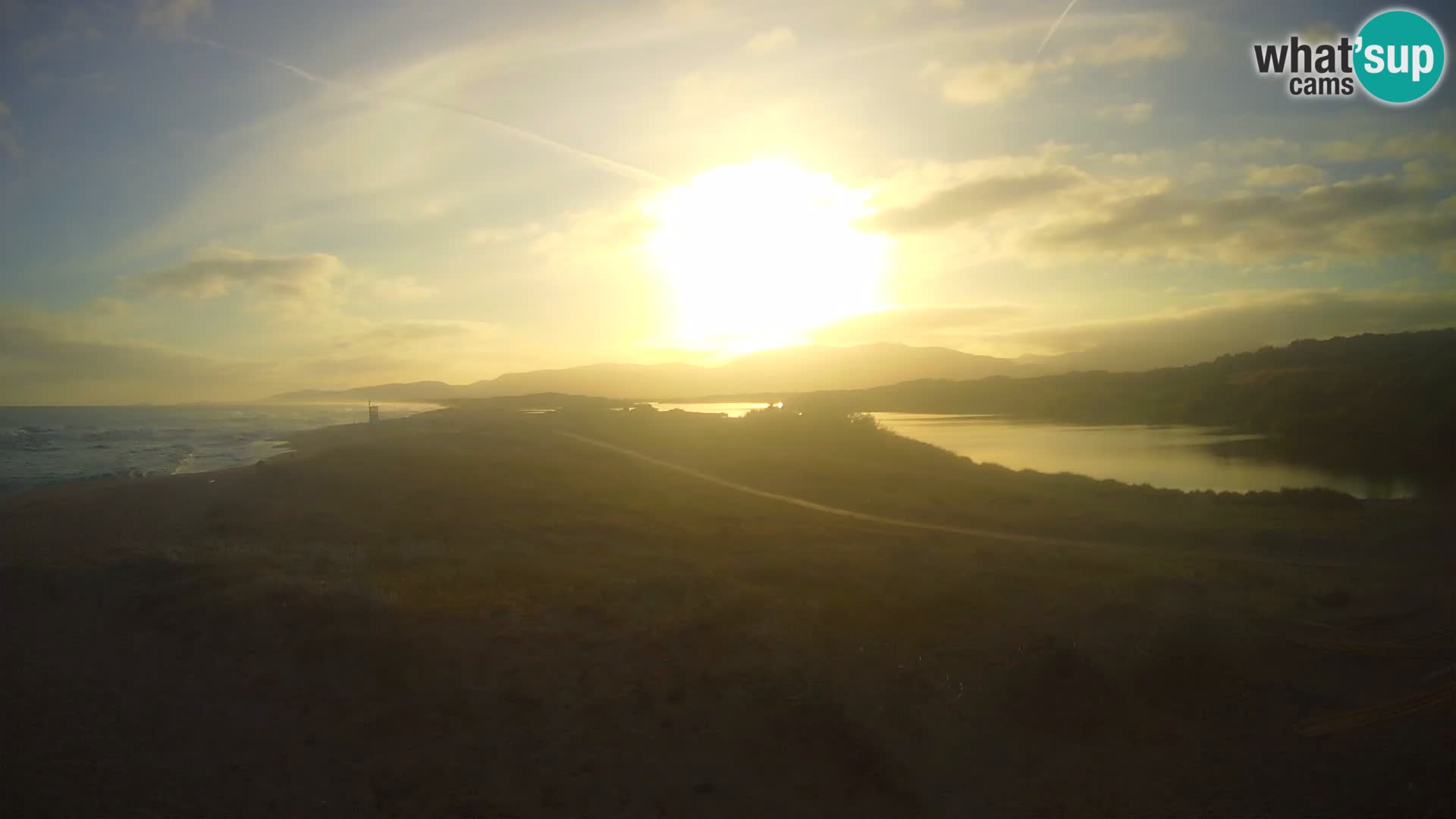 Valledoria Live webcam – San Pietro beach – Sardinia – Italy