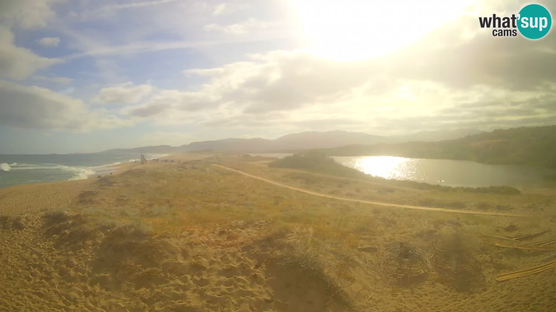 Valledoria Live webcam – San Pietro beach – Sardinia – Italy