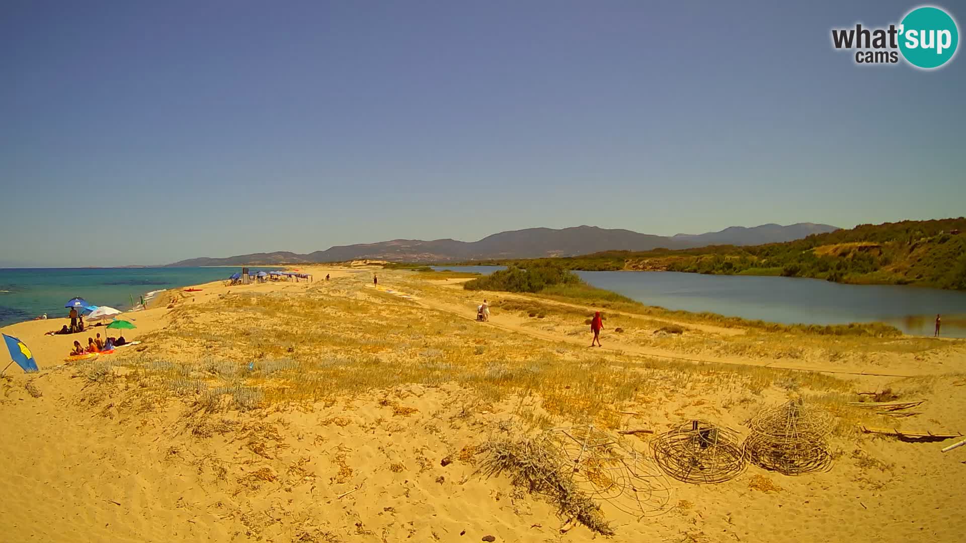 Valledoria Web kamera uživo – plaža San Pietro – Sardinija – Italija