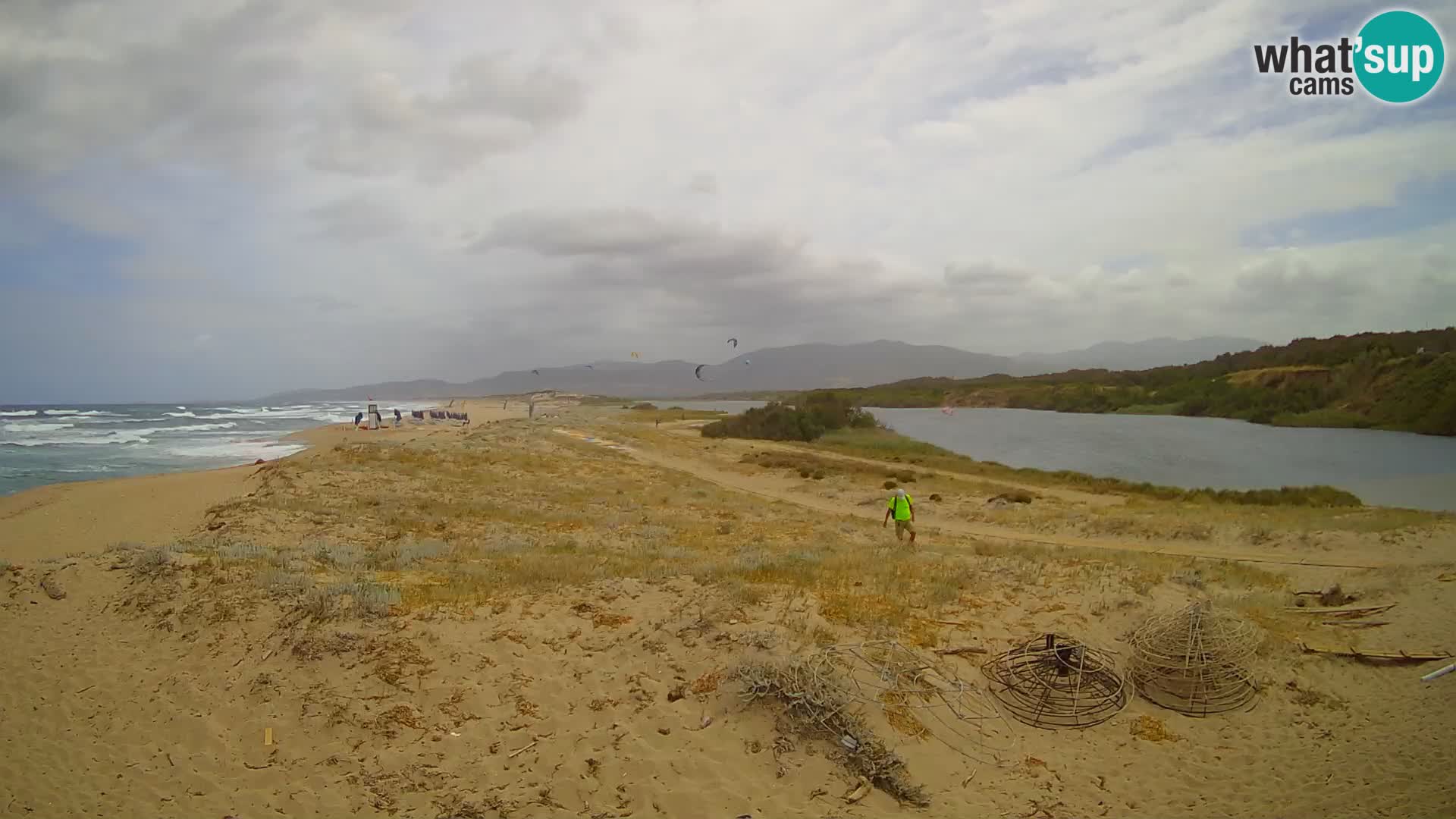 Valledoria Live-Webcam – Strand San Pietro – Sardinien – Italien